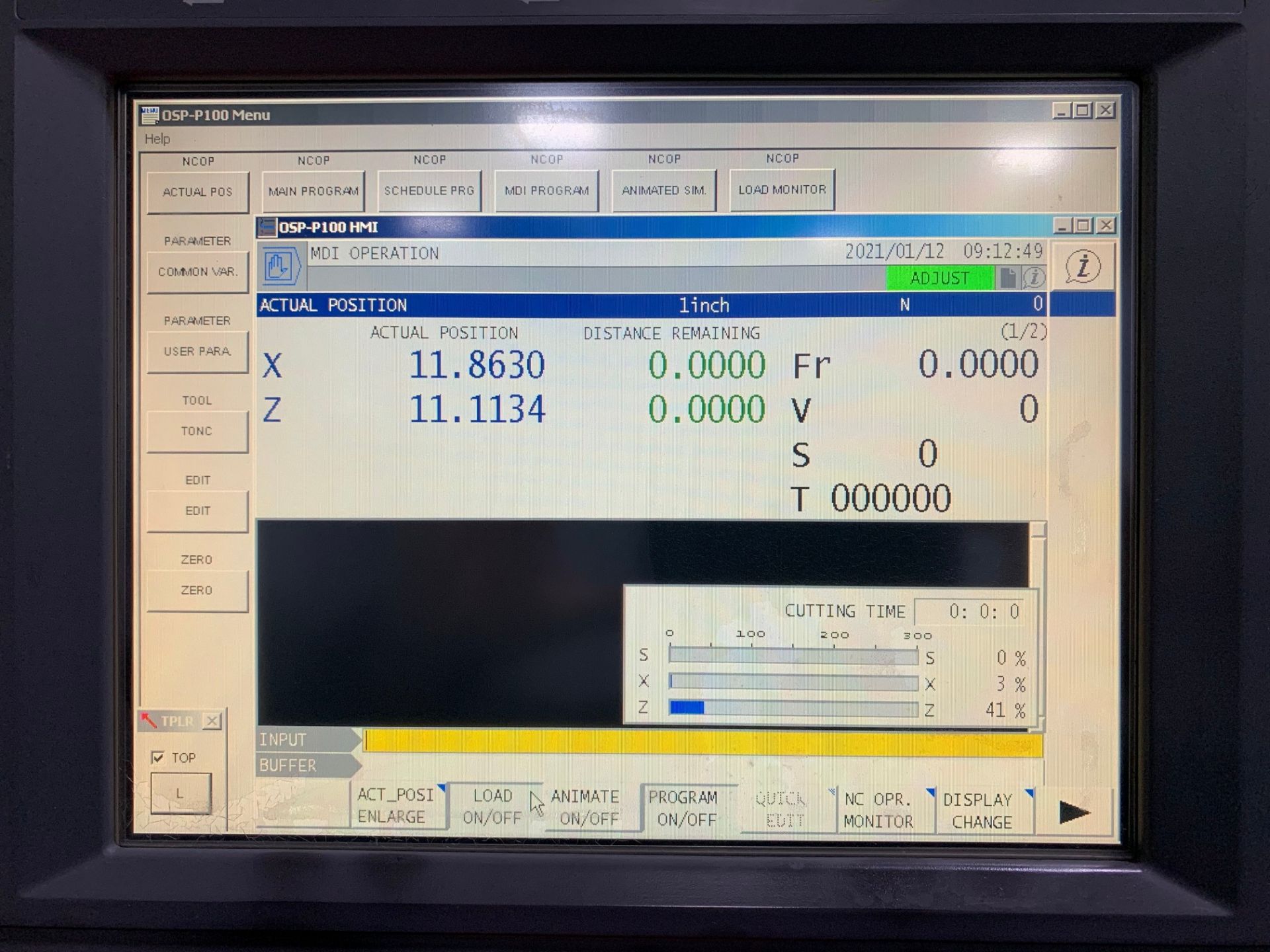 2006 OKUMA LVT-300 CNC VERTICAL TURNING CENTER, OKUMA OSP-P100L CNC CONTROLLER, 12-STATION VDI - Image 5 of 14