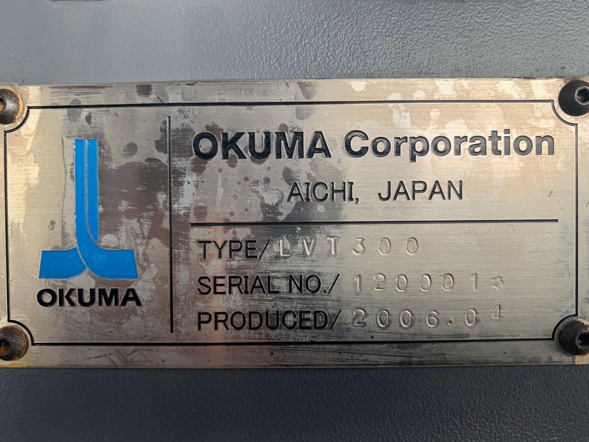 2006 OKUMA LVT-300 CNC VERTICAL TURNING CENTER, OKUMA OSP-P100L CNC CONTROLLER, 12-STATION VDI - Image 11 of 14
