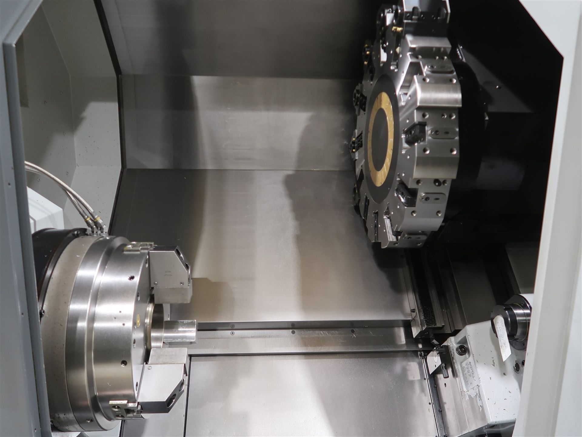 2013 MORI SEIKI SL-403C/800 CNC HORIZONTAL TURNING CENTER, 7.1 IN. BORE, MAPPS IV F32i CNC - Image 5 of 22