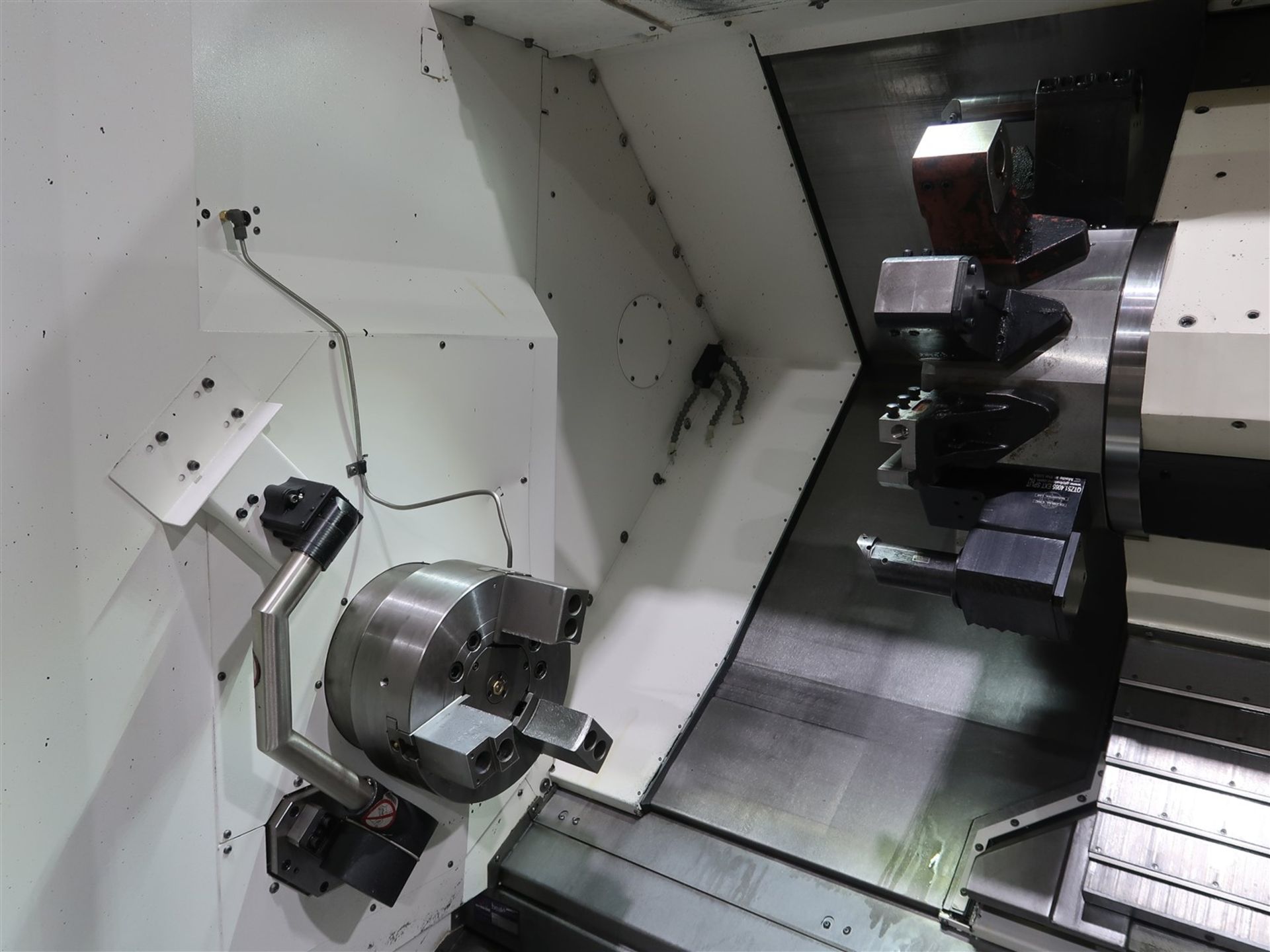 2014 MAZAK CNC QUICK TURN QTZ 250MY-2T MULTI-TURN DUAL SPINDLE/DUAL TURRET CNC LATHE, MAZATROL - Image 22 of 30