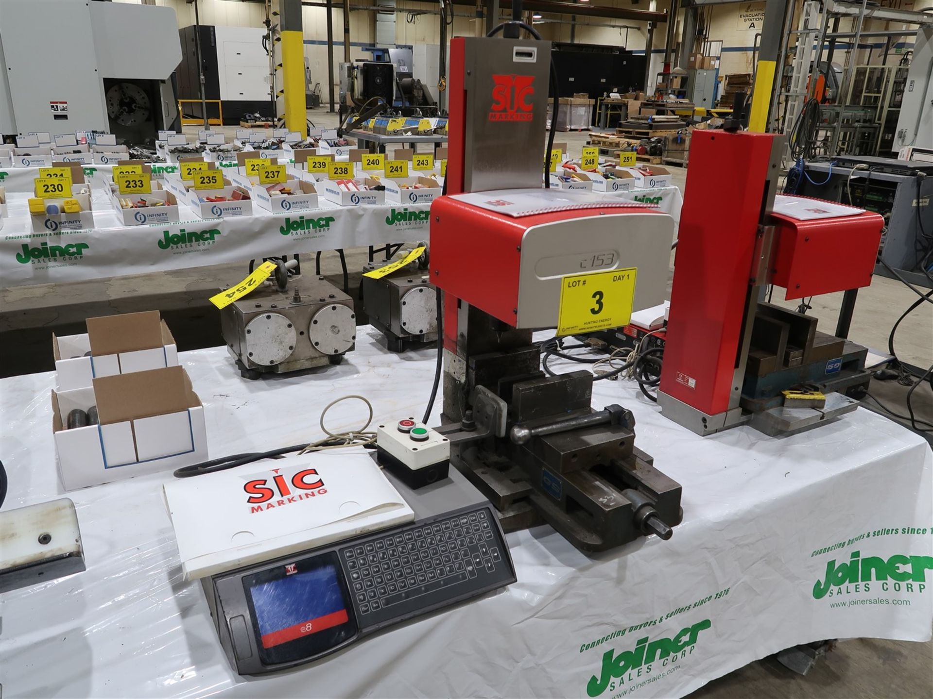 2014 SIC MARKING DOT PEEN BENCH TOP MARKING MACHINE MODEL C153 s/n 86323 - Image 2 of 4