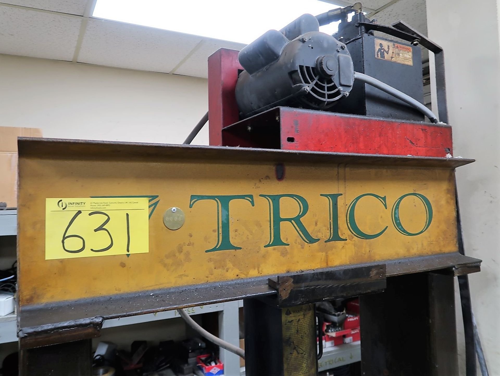 TRICO HYDRAULIC SHOP PRESS - Image 2 of 3