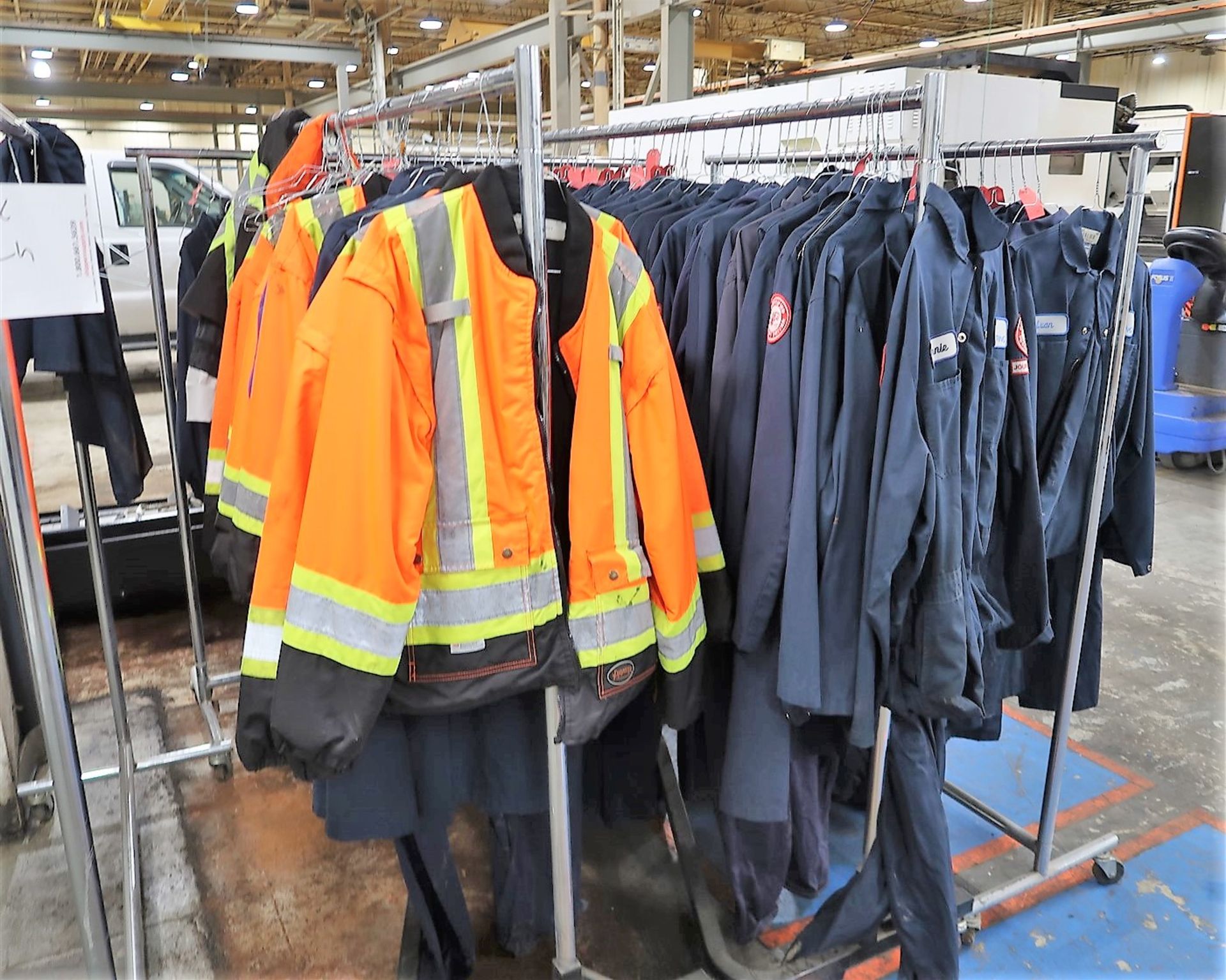 LARGE LOT OF WORK COVERALLS, REFLECTOR JACKETS - Image 2 of 2