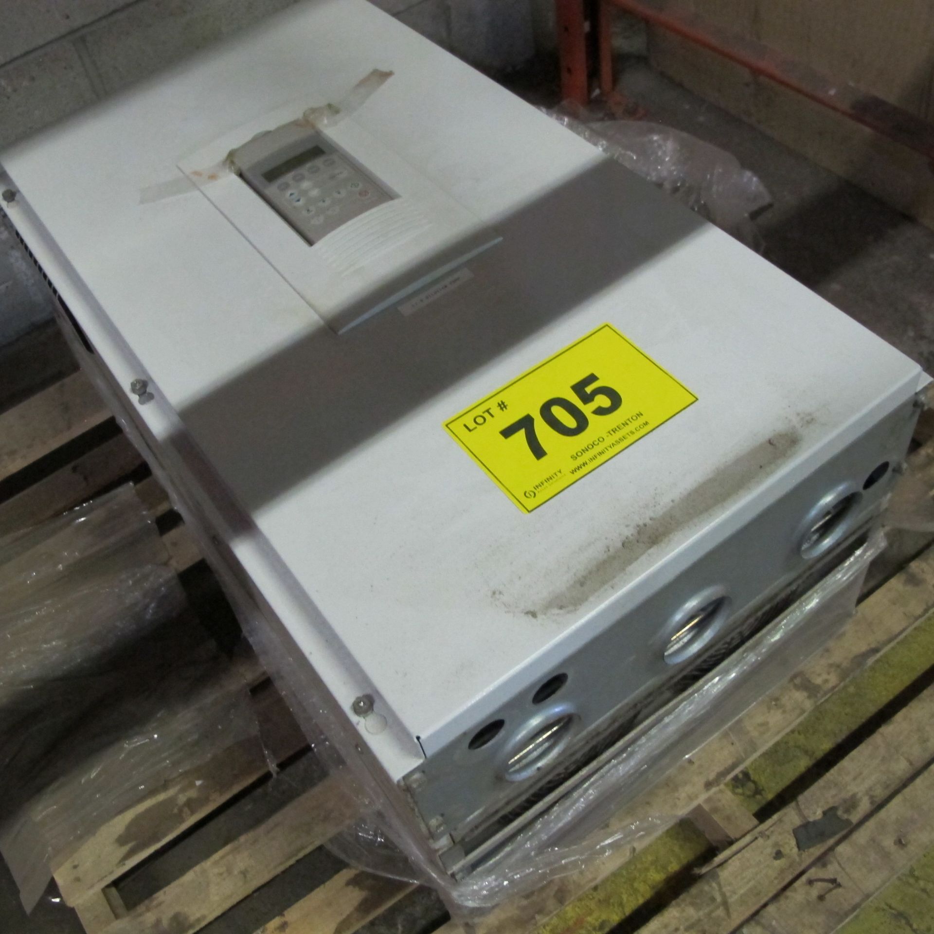 PALLET W/ ELECTRICAL CONTROL PANEL (WEST BUILDING, NORTH WAREHOUSE)