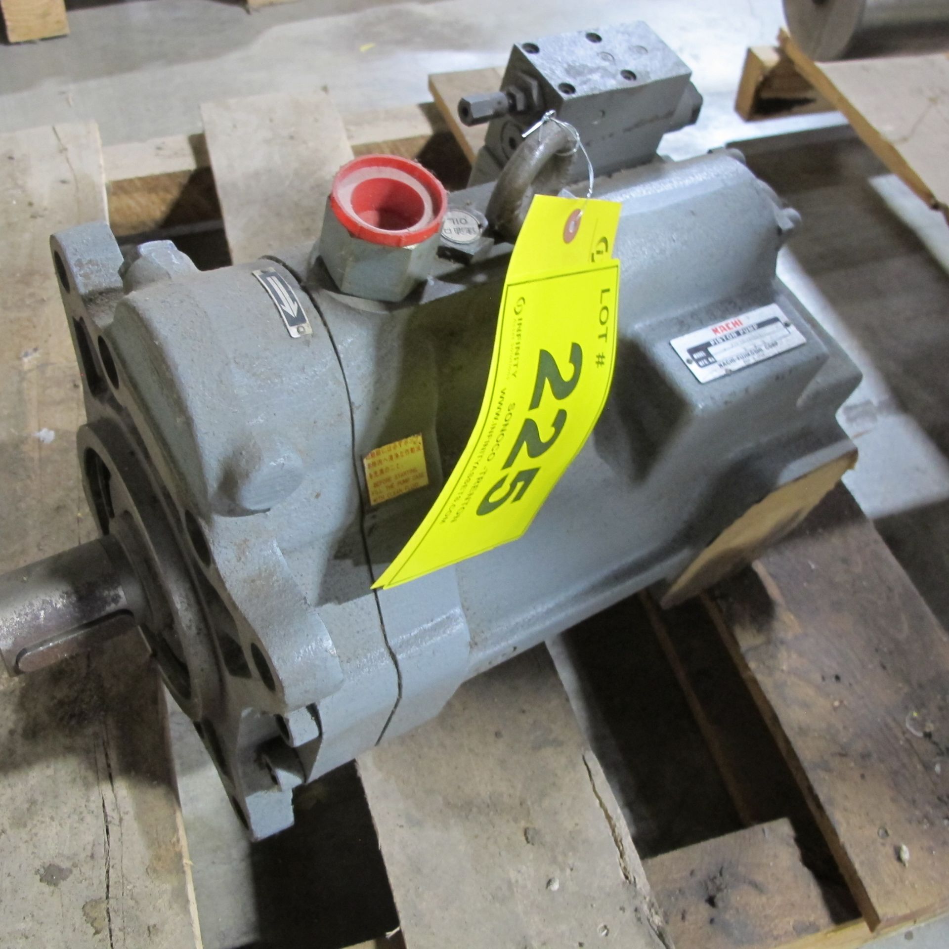 NACHI PISTON PUMP P23-68-180-N3-E10 (EAST BUILDING, SOUTH WAREHOUSE)