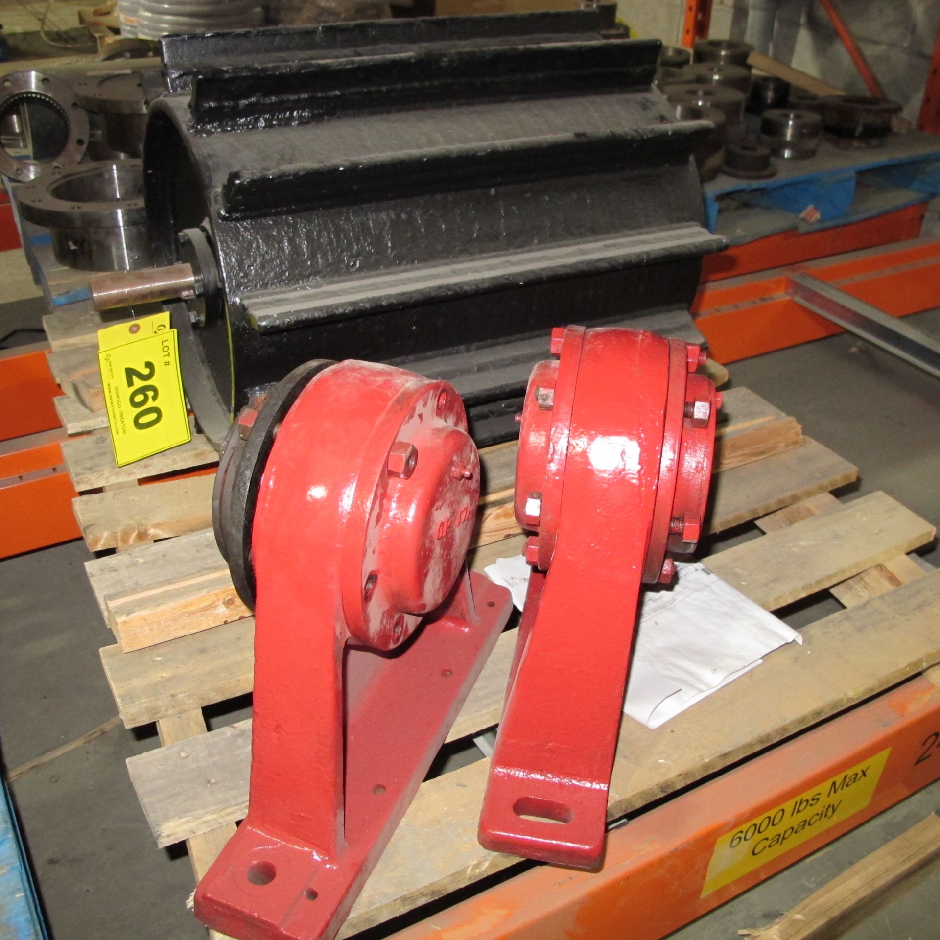 PALLET OF 23" ROTATING WHEEL W/ CP471 HOUSINGS (EAST BUILDING, SOUTH WAREHOUSE)