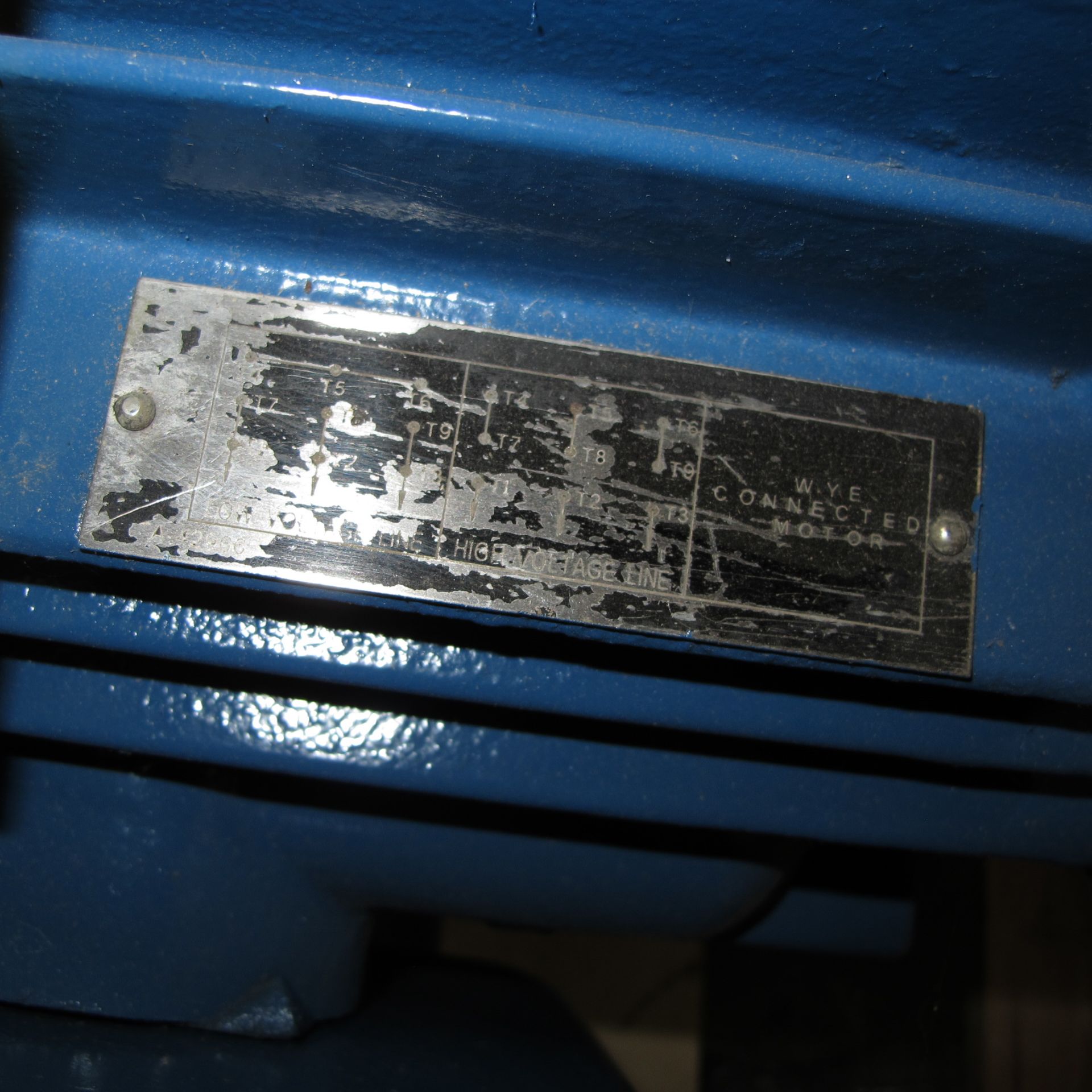 MARATHON BLUE MAX 25HP MOTOR, 230/460V, 4,000 RPM, 324T FRAME, 3 PHASE (EAST BUILDING, SOUTH - Image 2 of 2