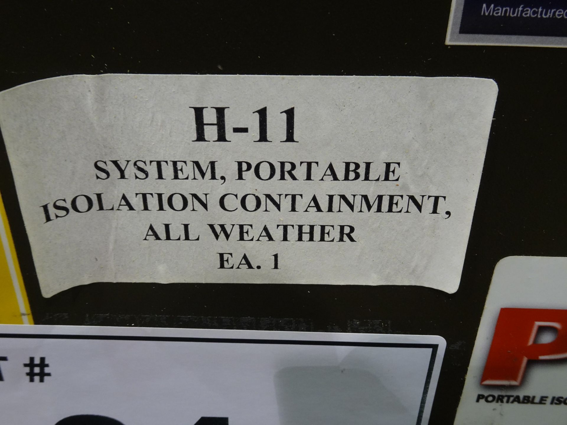 FAILSAFE AIR SAFETY SYSTEM MODEL FASS-PIC'S PORTABLE ISOLATION CONTAINMENT SYSTEM 90 AMPS, 230 - Image 8 of 8