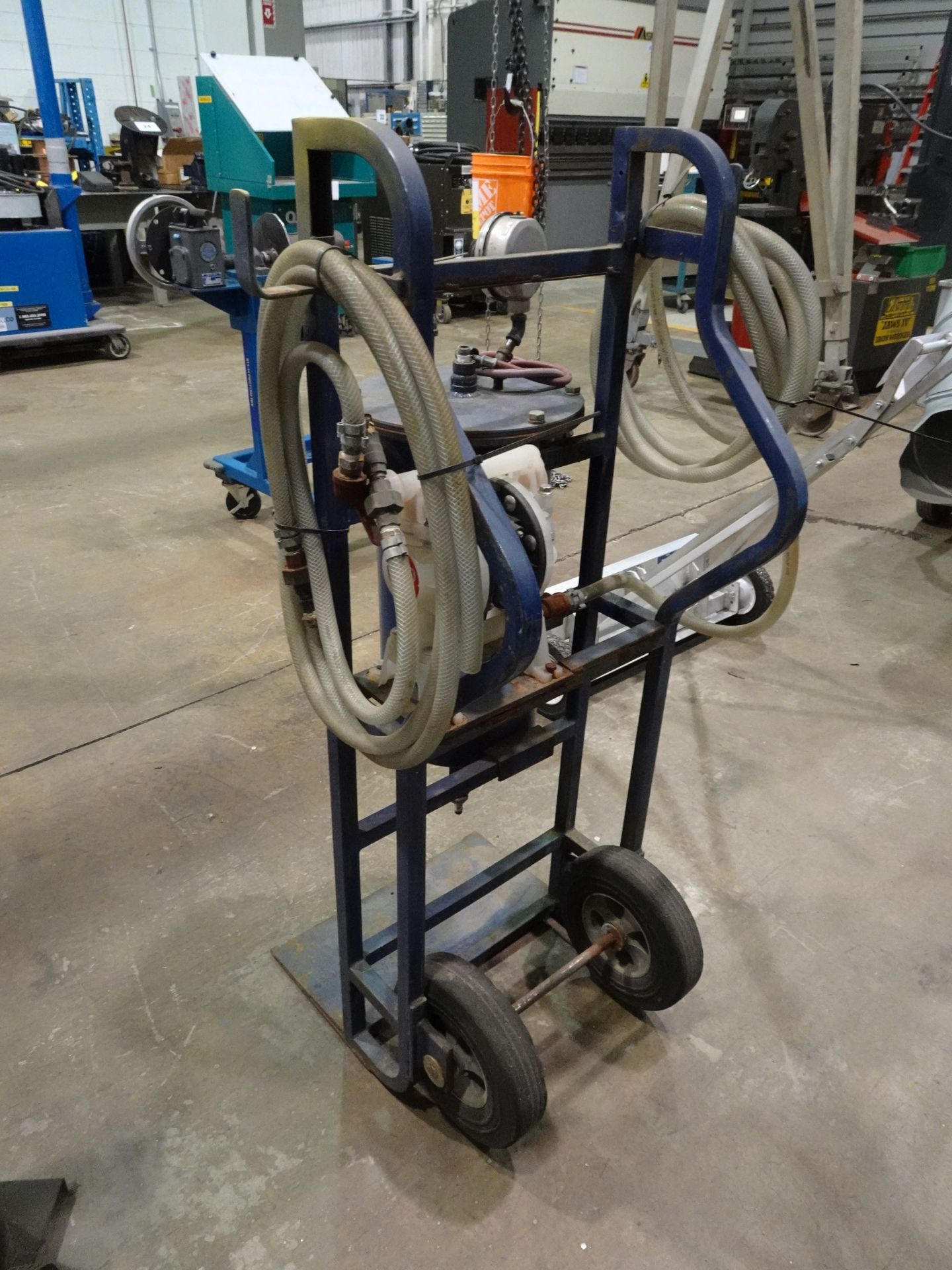 DOLLY C/W TANK & ARO PNEUMATIC PUMP (RIGGING FEE $10)