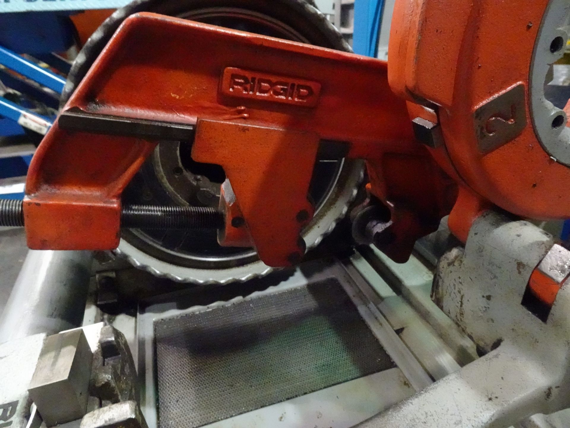 RIDGID MODEL 1224 POWER THREADER, FOOT CONTROL, S/N 100629 (RIGGING FEE $35) - Image 9 of 11