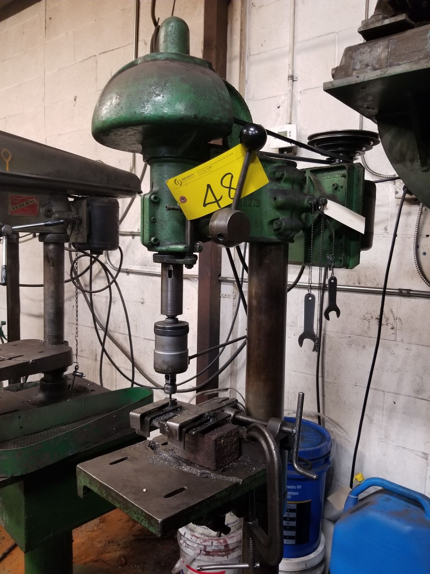 CANADIAN NO18 DRILL PRESS W/ SPEED TAP - Image 2 of 4
