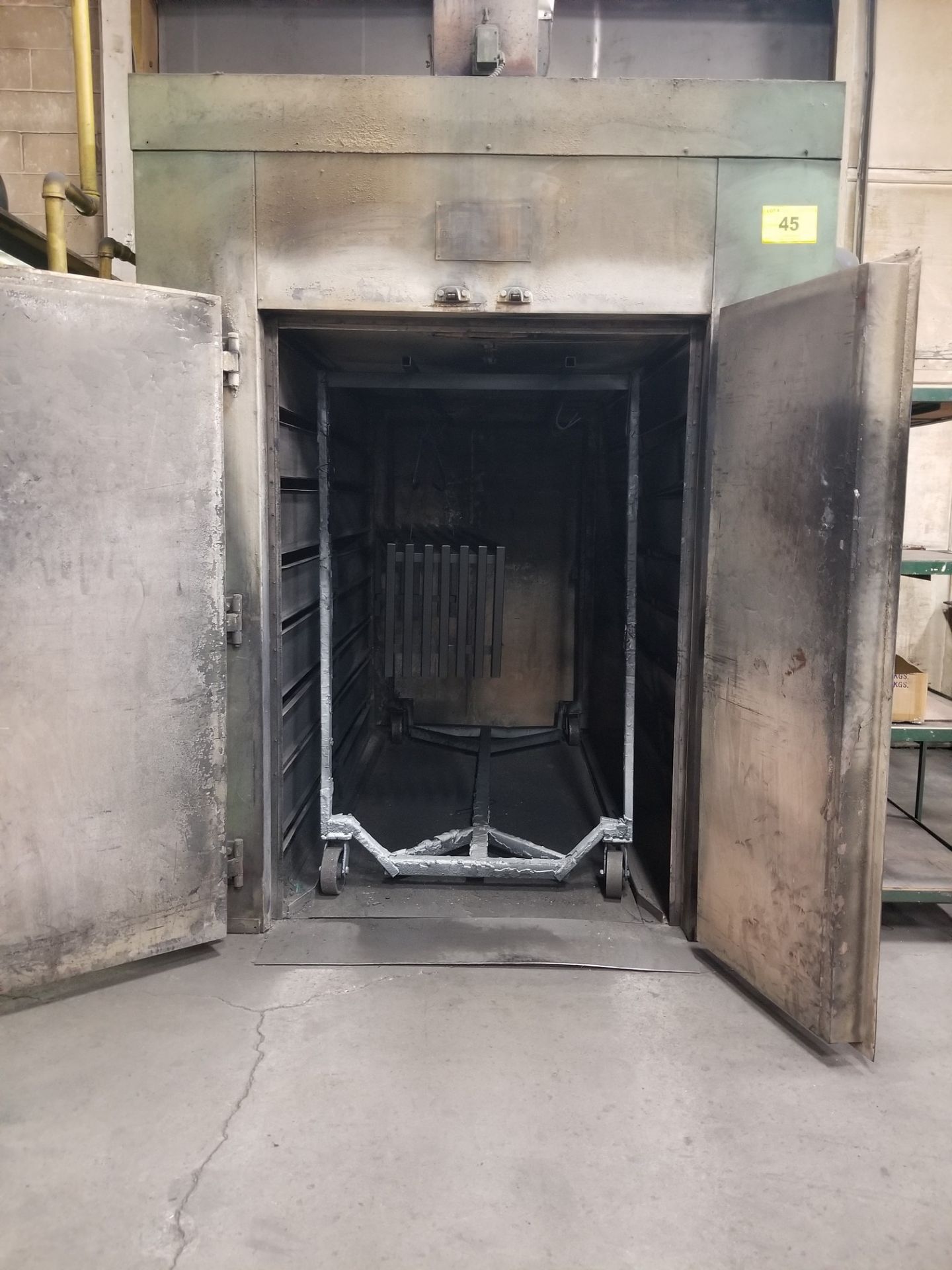 DRYTHERM 108" x 79" x 98" BATCH OVEN, NAT. GAS, MODEL 436G5F - Image 8 of 8