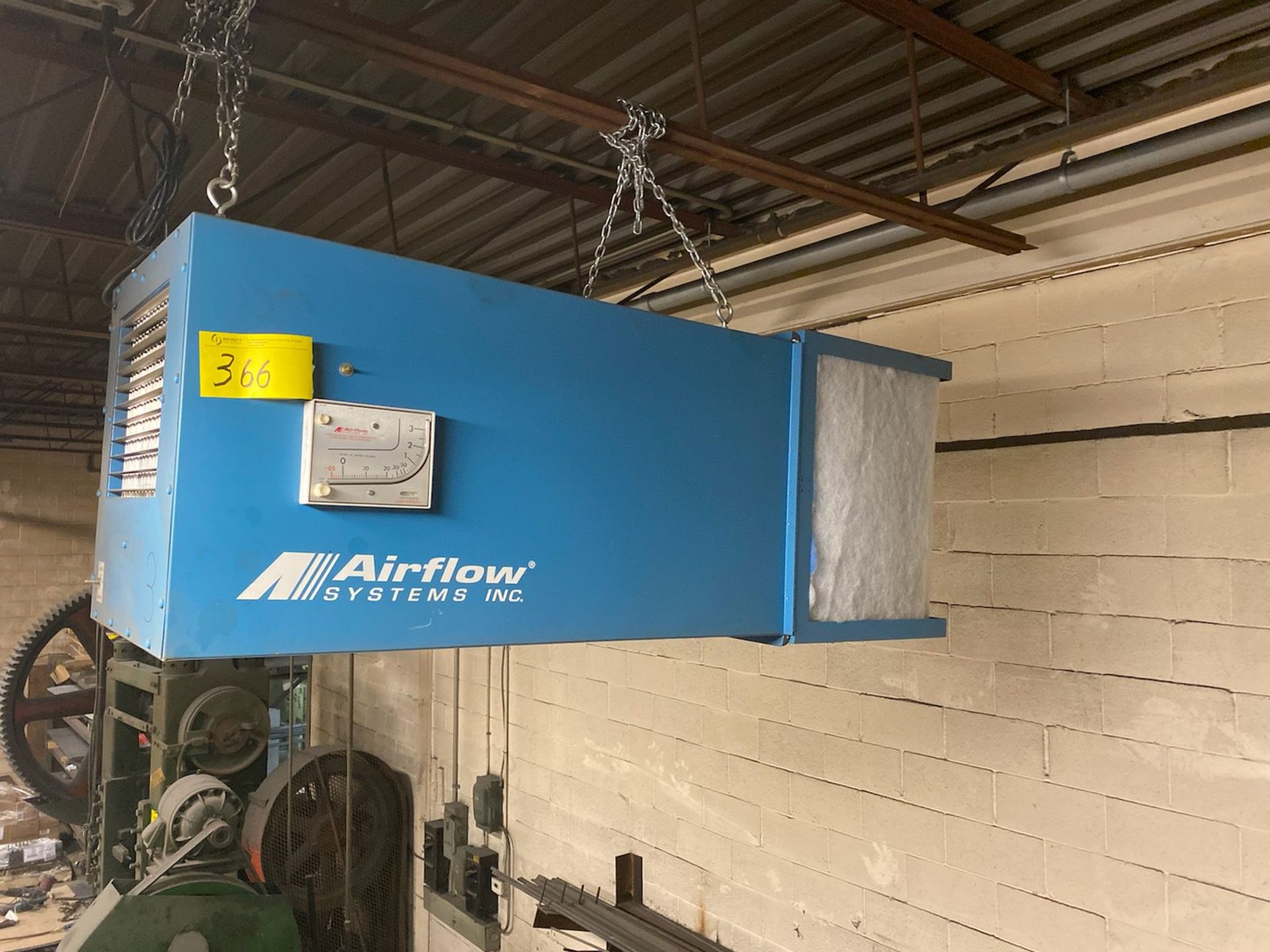 ARIRFLOW SYSTEMS F70R-PG3 3/4HP INDUSTRIAL AIR FILTRATION UNIT