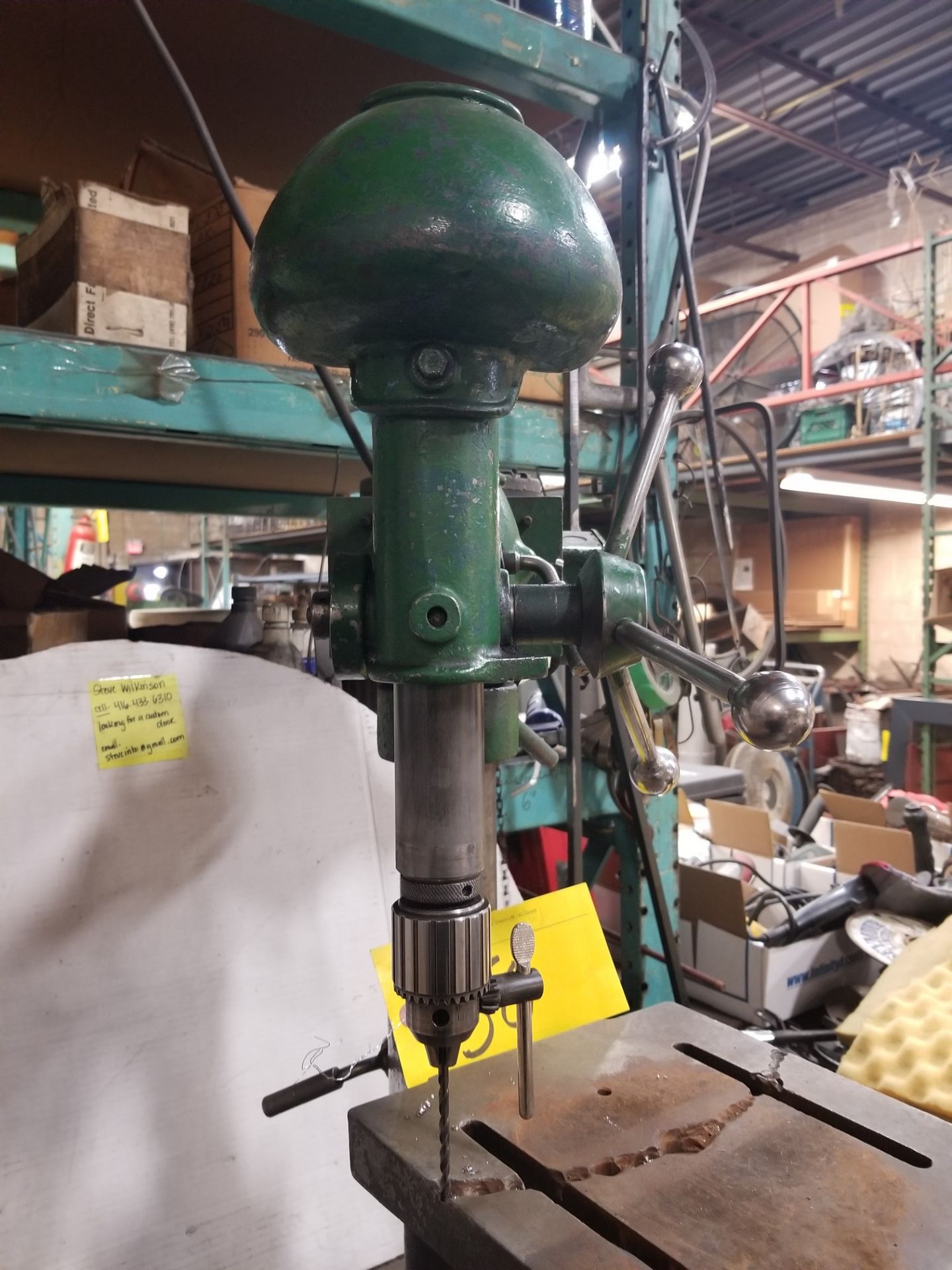 CANADIAN B-126 DRILL PRESS W/ SPEED TAP - Image 2 of 5