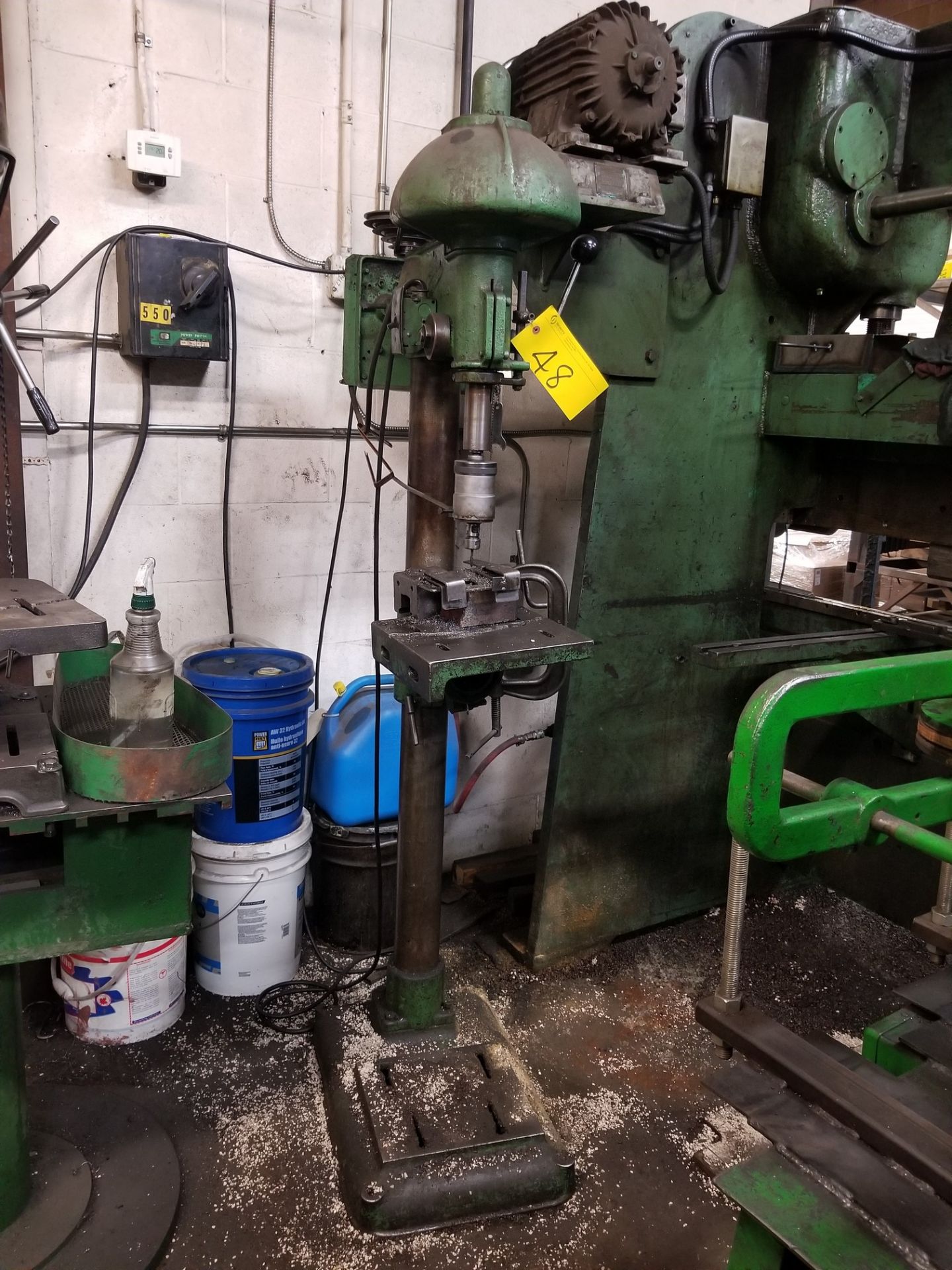 CANADIAN NO18 DRILL PRESS W/ SPEED TAP