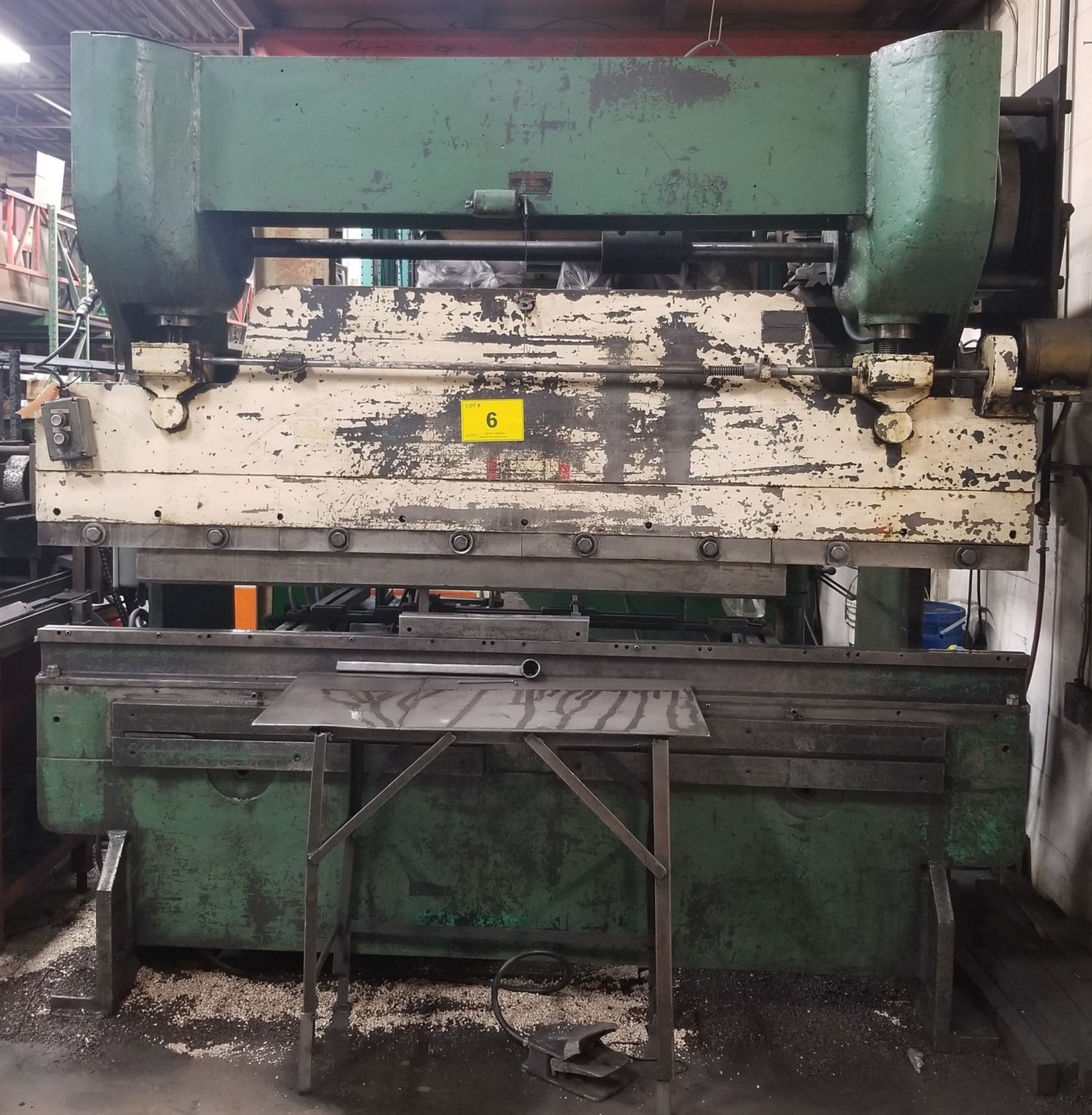 CHICAGO 8' BRAKE PRESS MODEL 6L8 - SN: 4895