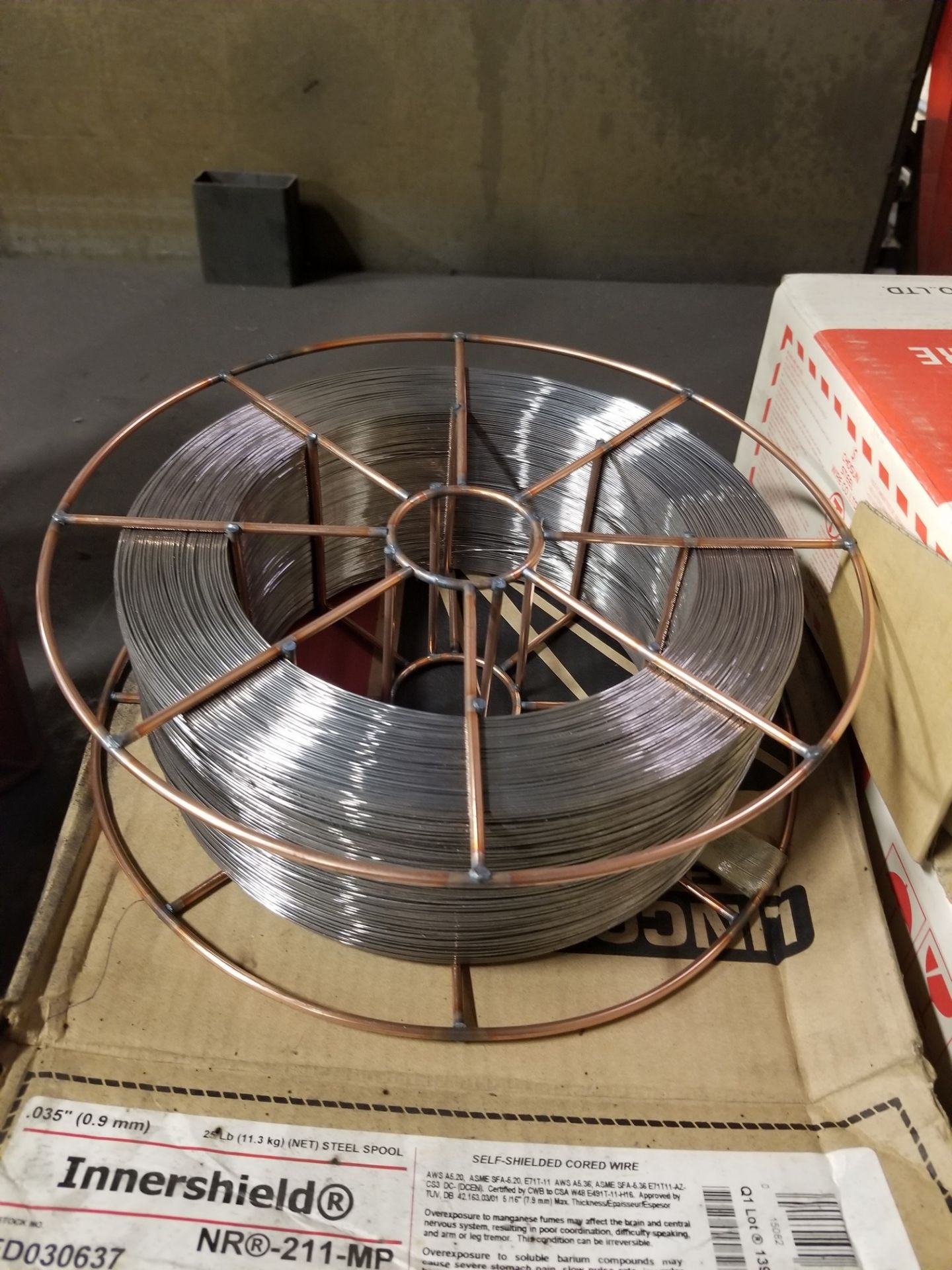 LOT OF ASSORTED 035 WELDING WIRE (6 BOXES) - Image 3 of 5