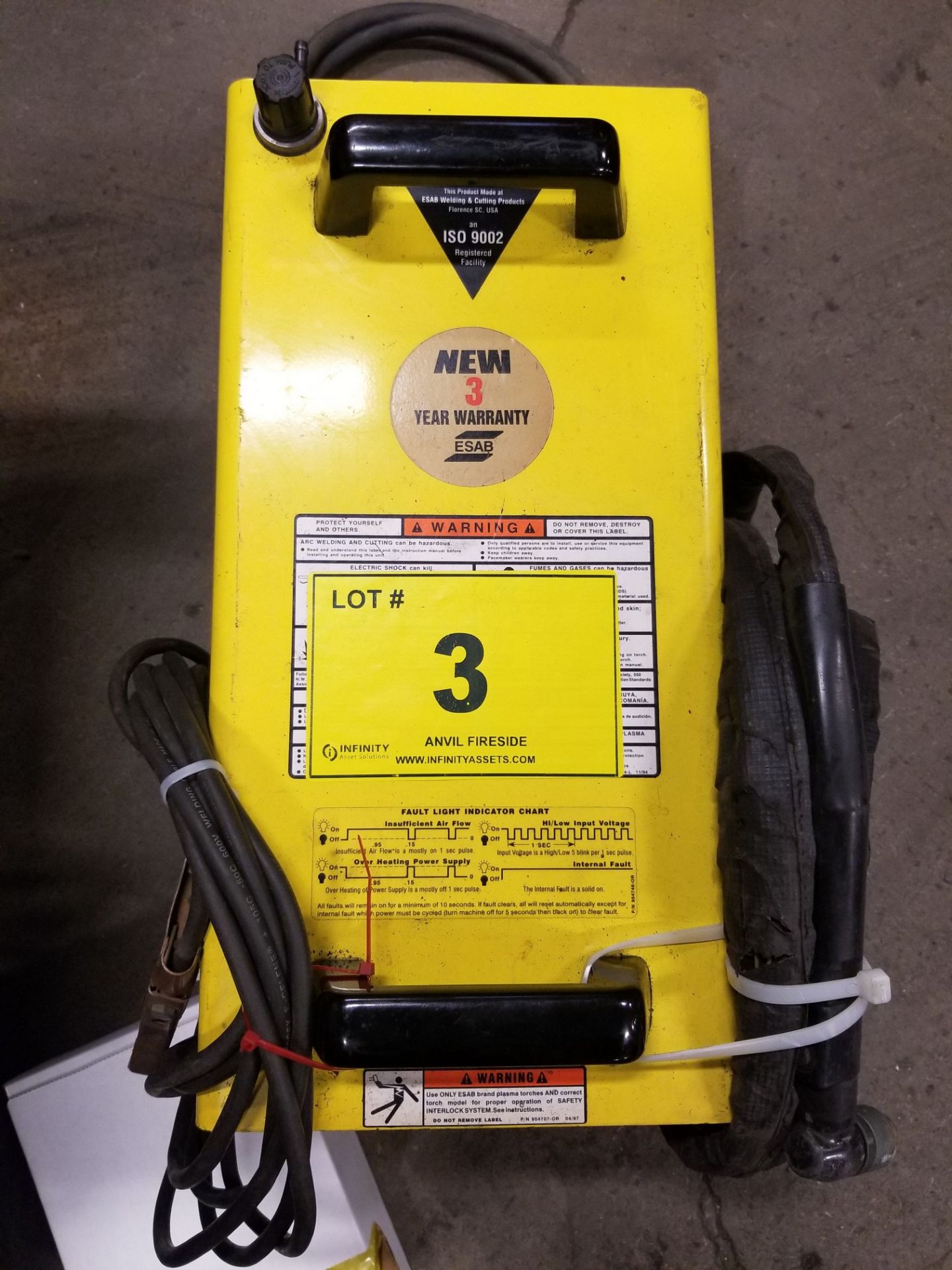 ESAB PCM-1125 PLASMA CUTTER - SN: PA-1940115 - Image 3 of 6