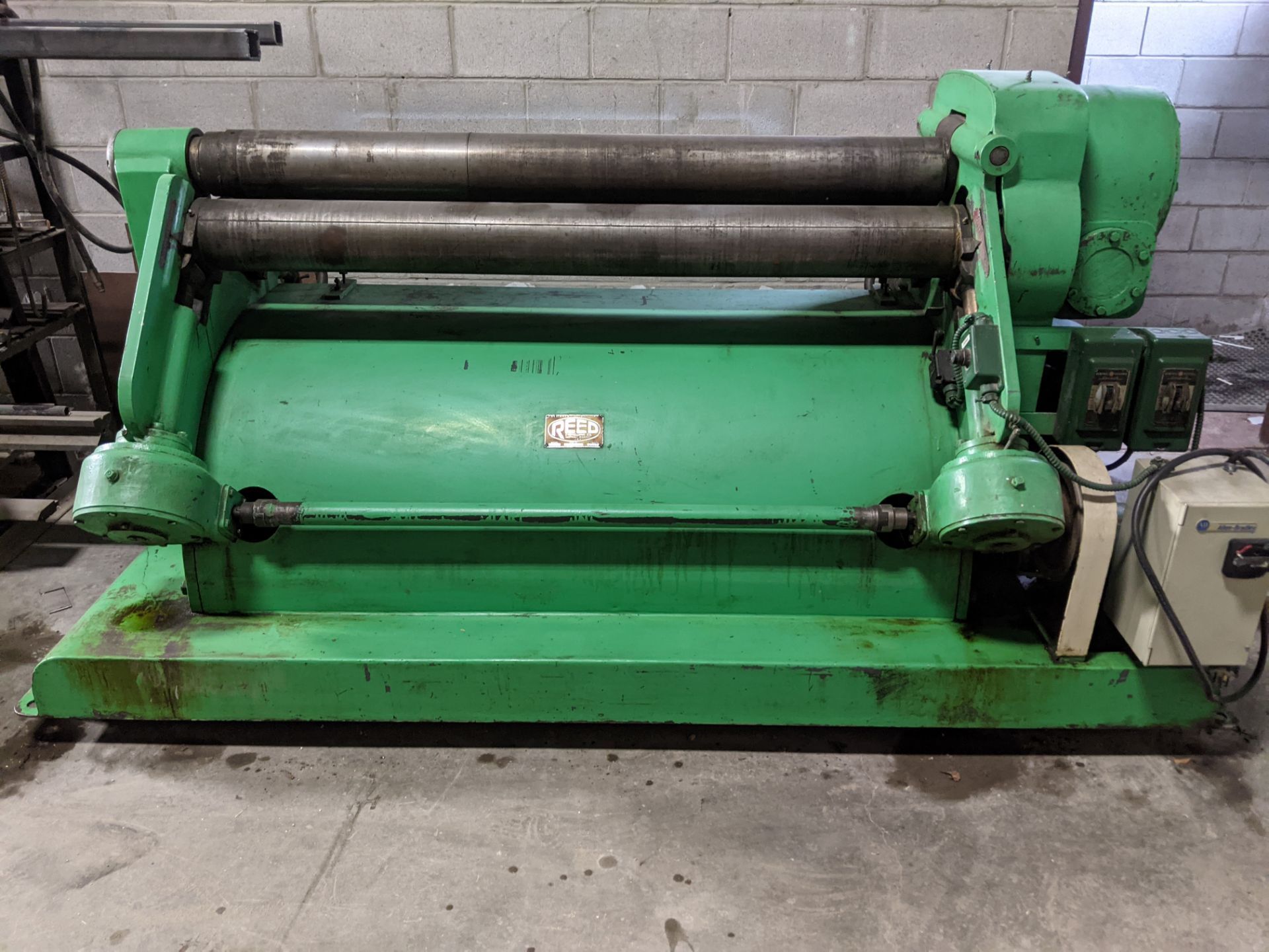 REED 605 ELECTRIC PLATE ROLLS, 60" X 1/4" CAP., S/N 53J1404, MACHINE #315 (LOCATED AT 47 ST. REGIS - Image 2 of 8