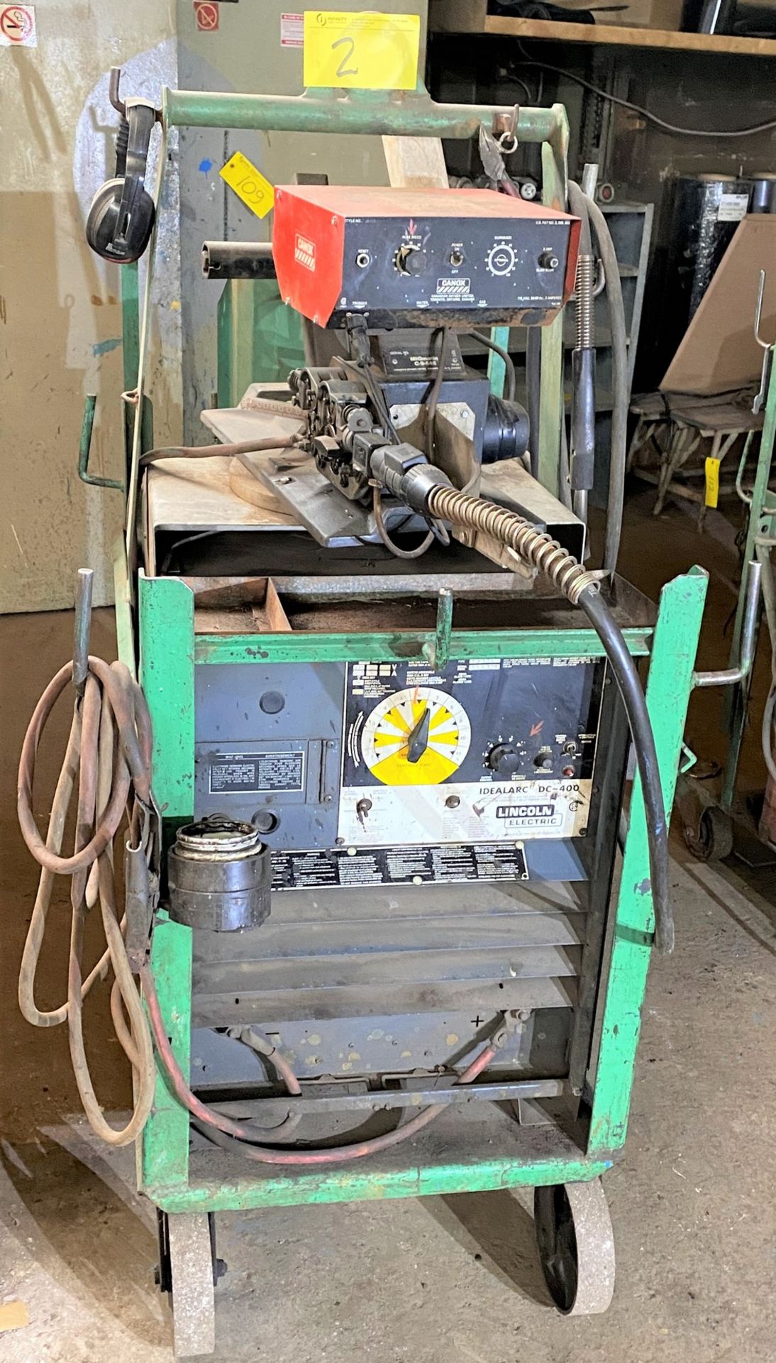 LINCOLN ELECTRIC IDEALARC D.C. 400 ARC WELDER - Image 2 of 2