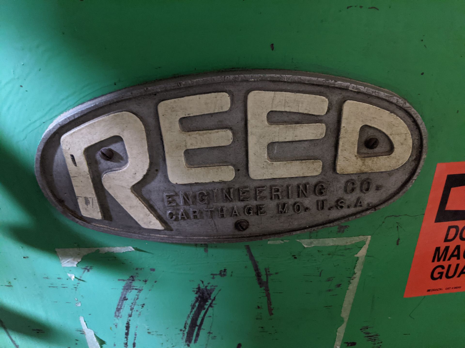 REED 605 ELECTRIC PLATE ROLLS, 60" X 1/4" CAP., S/N 53J1404, MACHINE #315 (LOCATED AT 47 ST. REGIS - Image 7 of 8
