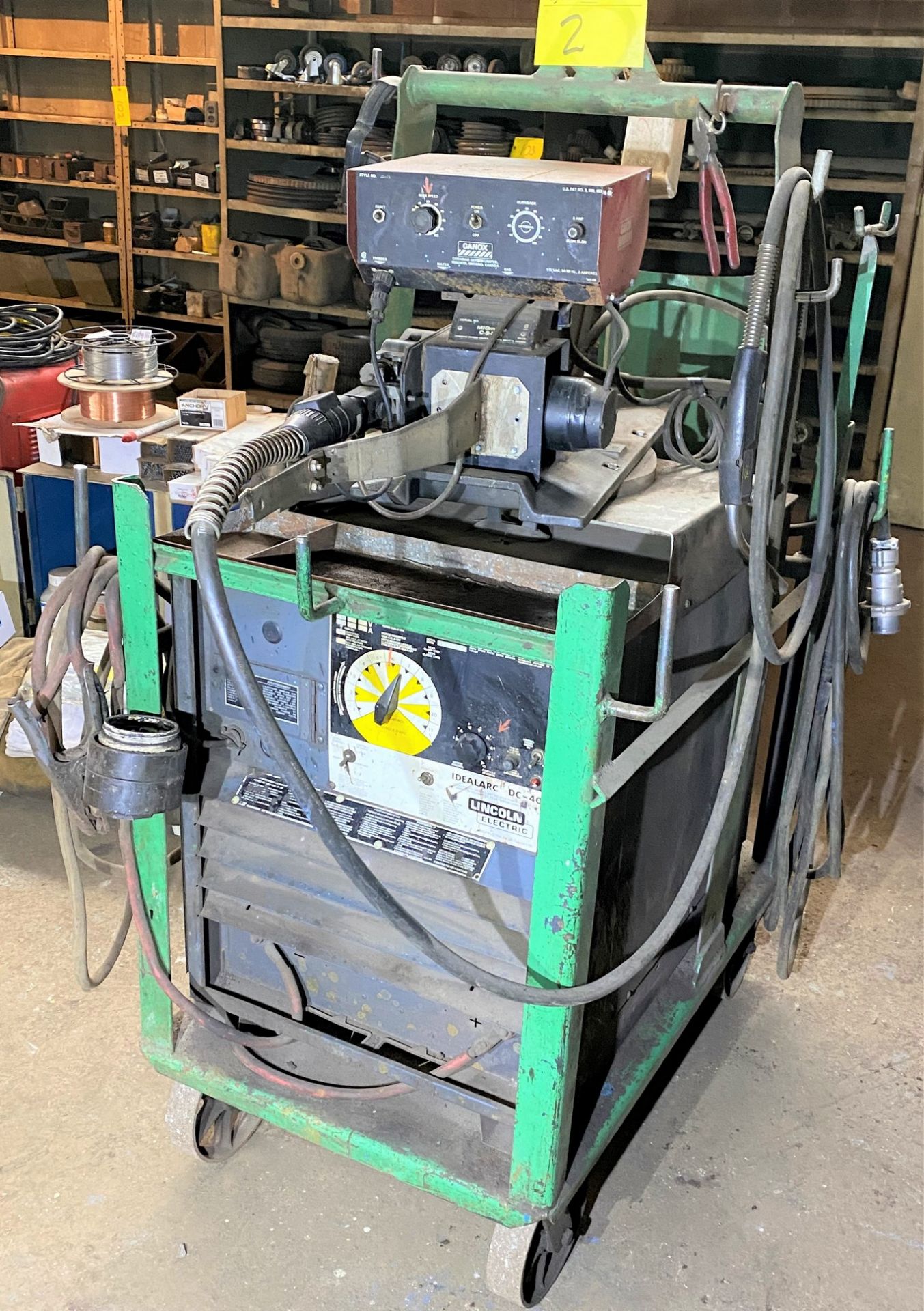 LINCOLN ELECTRIC IDEALARC D.C. 400 ARC WELDER