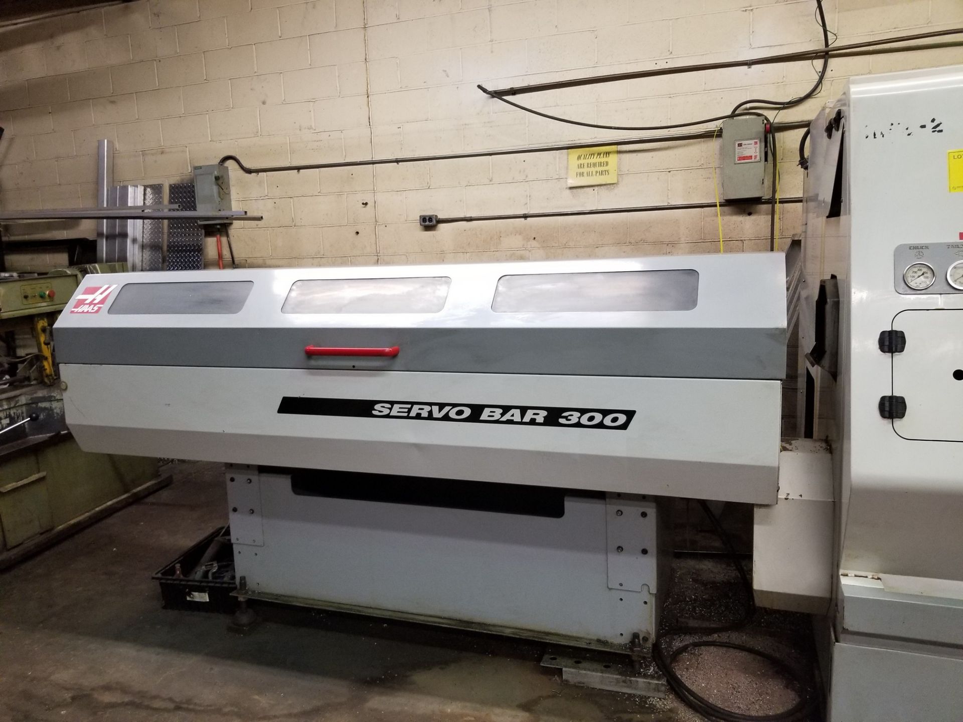 2005 HAAS SL-30T CNC LATHE, CNC CONTROL, 10” 3-JAW CHUCK, TAILSTOCK, TOOL PRESETTER, 12-STATION - Image 17 of 27