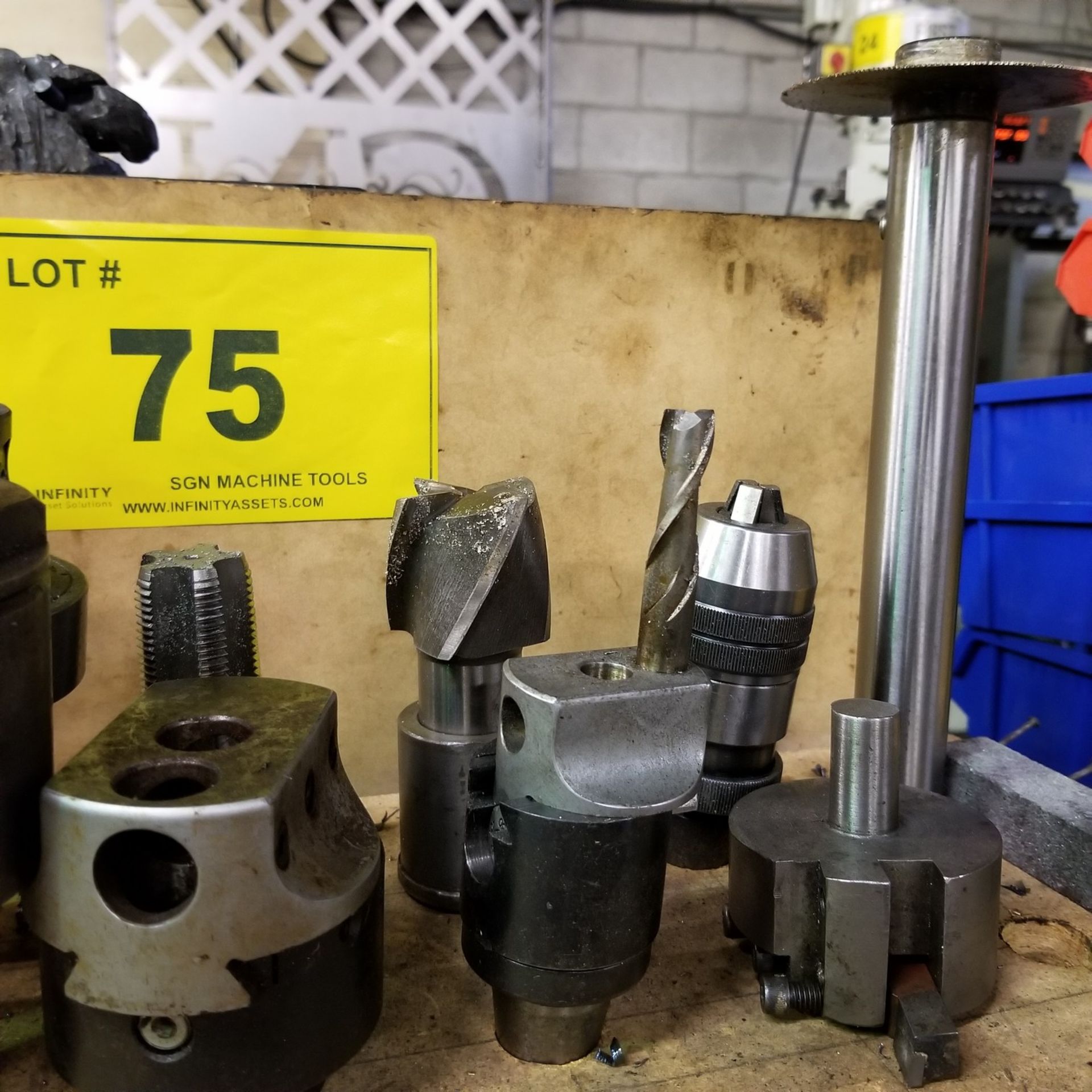 LOT - RS TOOLING HOLDER & FLY CUTTER (13 PCS) - Image 3 of 3
