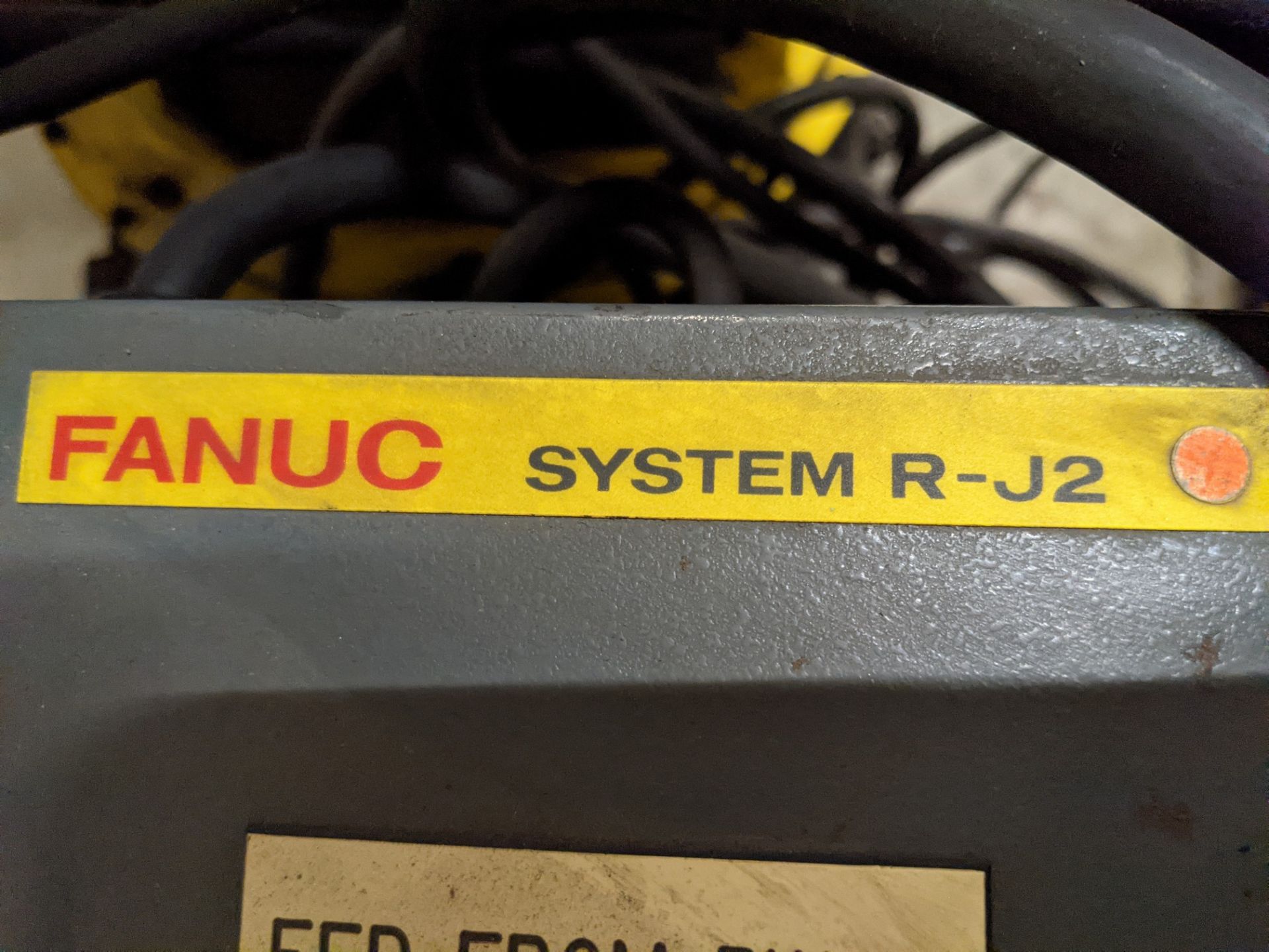 FANUC S-420IF ROBOT W/ FANUC SYSTEM R-J2 CONTROLLER, TYPE A05B-2350-B003, S/N E96902609 W/ PENDANT - Image 4 of 10
