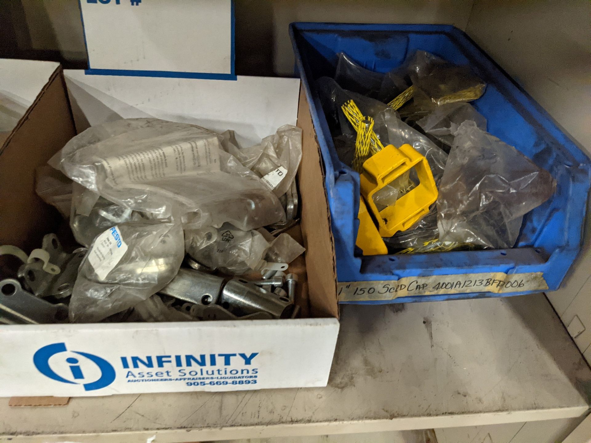 LOT ALLEN BRADLEY COMPACT BLOCKS, INPUT MODULES, FESTO FASTENERS, ETC. - Image 10 of 12