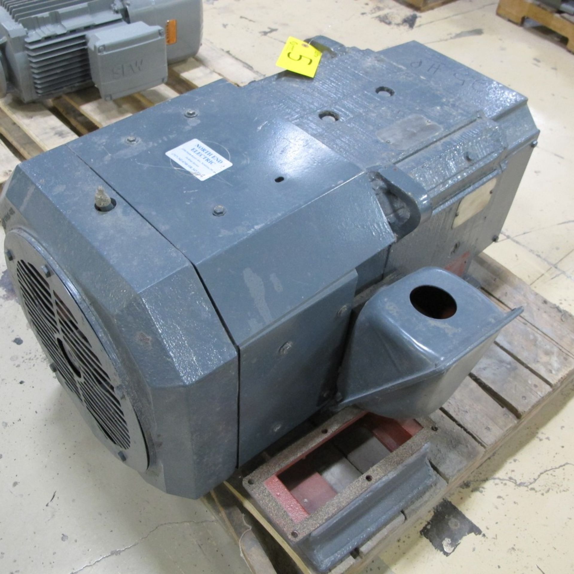 RELIANCE 25HP DC MOTOR, 500V, 1,750/2,300 RPM, AB0328A12 FRAME (NORTHWEST PLANT)