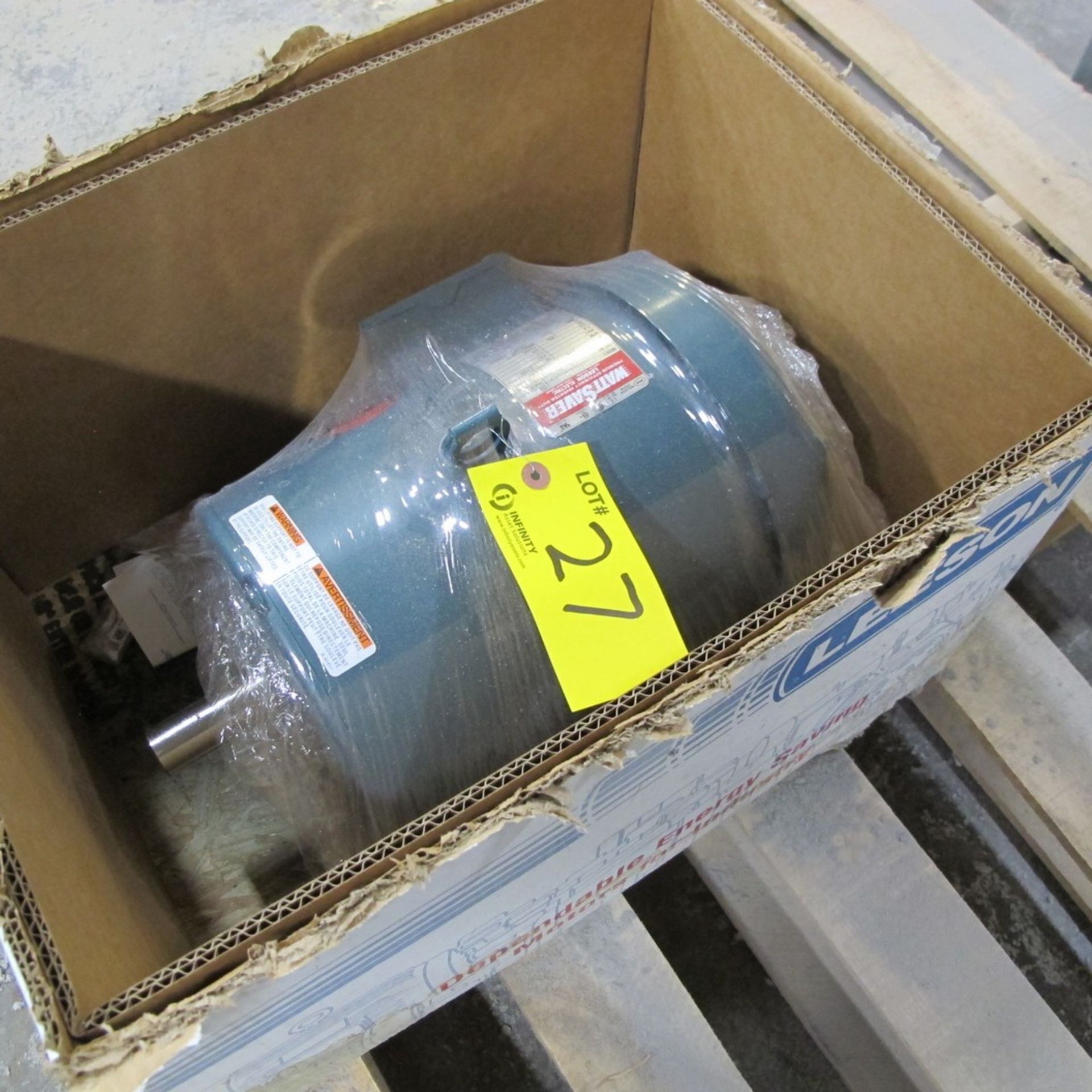 LESSON WATTSAVER MOTOR, 15HP, 230/460V, 1,760 RPM, 184T FRAME (NORTHWEST PLANT)