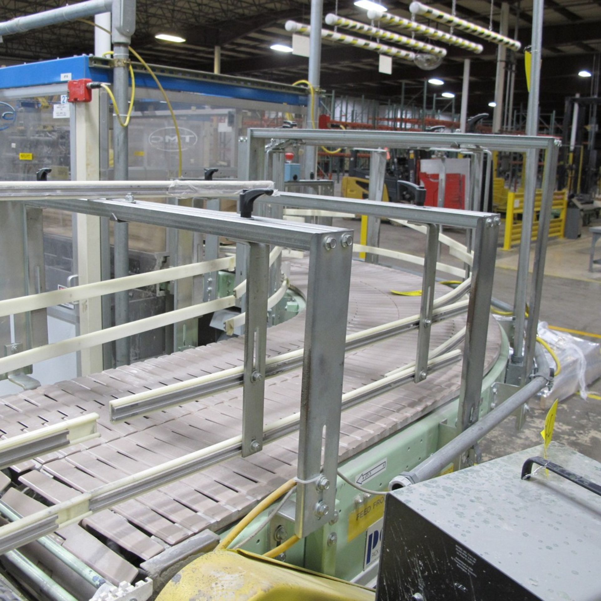 PACK AIR ASSEMBLY INC. POWERED DUAL TWIST CONVEYOR, APPROX. 9'L X 24"W (TOWEL T1) - Image 2 of 2