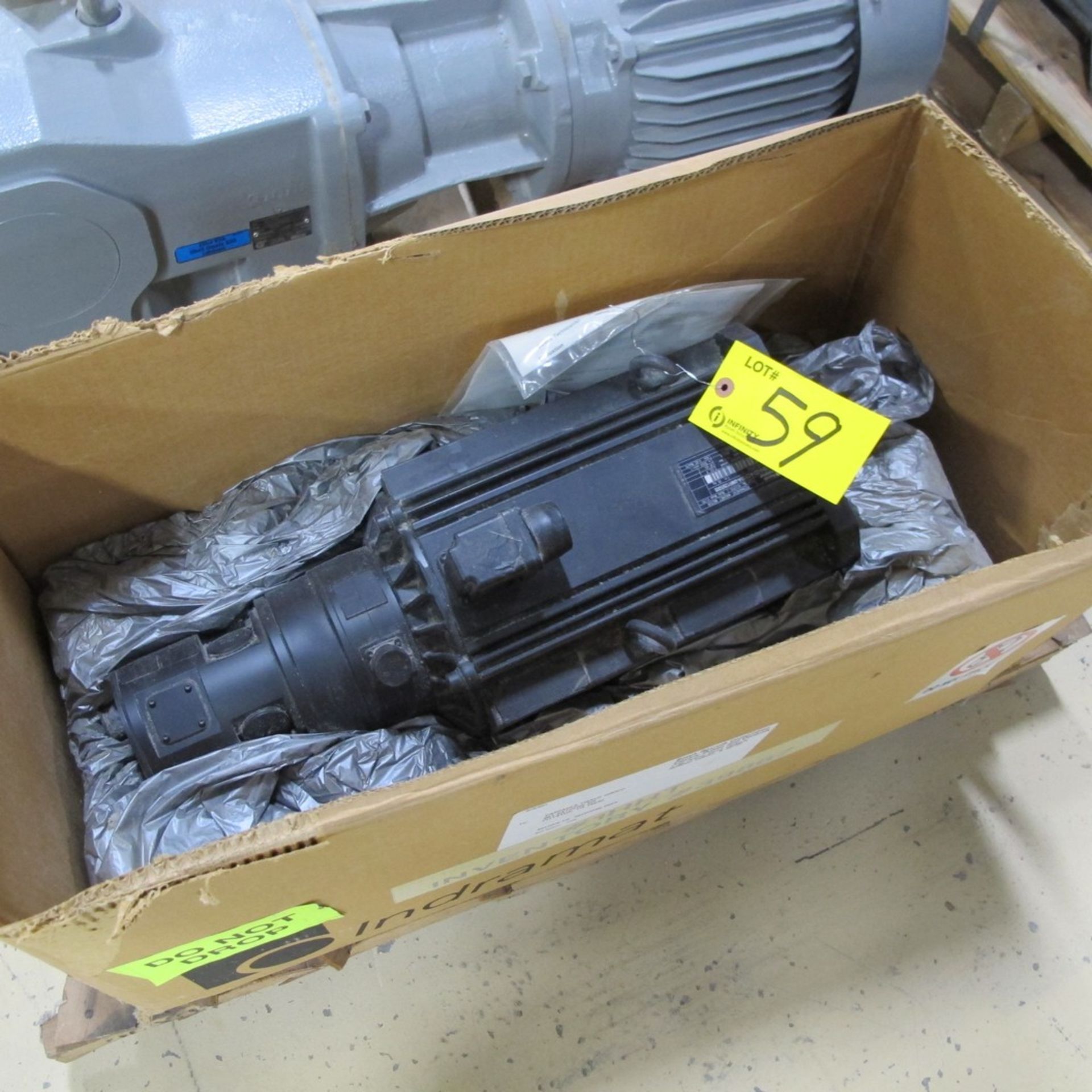 REXROTH INDRAMAT SERVO MOTOR, MAC112B-0-GD-4-C/130-A-0/MR125/5005 (NORTHWEST PLANT)