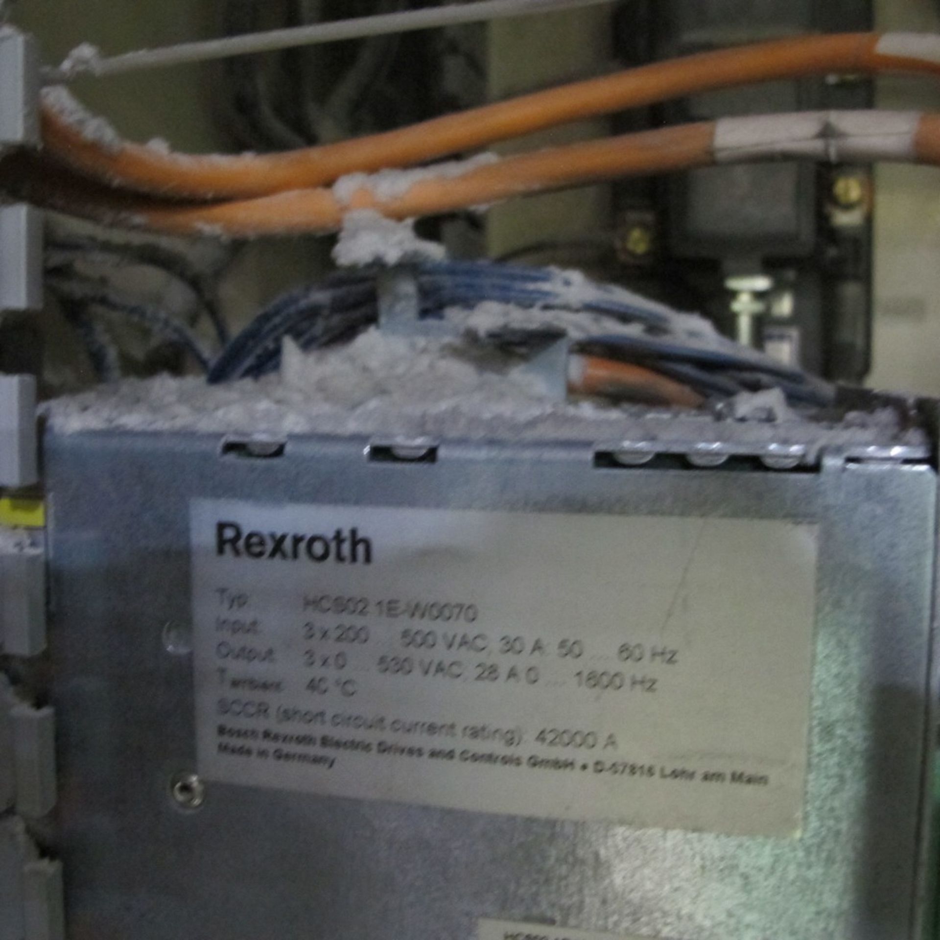 ELECTRICAL CABINET W/ REXROTH DRIVES/CARDS, ETC. (BATH B1) - Image 3 of 15