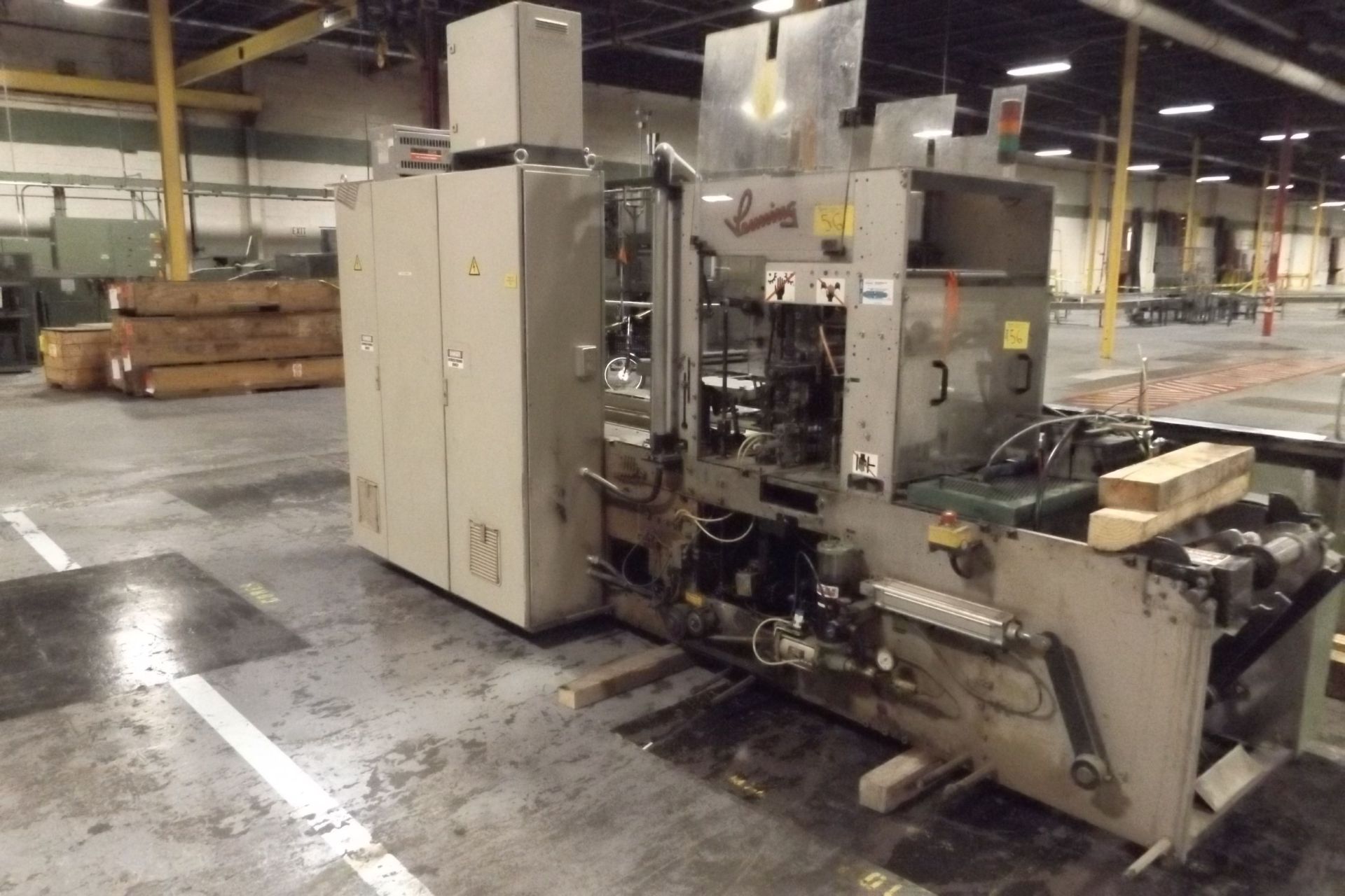 1994 SENNING 522 SE/M/U WRAPPER, S/N 56970, (1) INFEED LANE, (1) LAYER, WRAPPING MATERIAL: PAPER, - Image 3 of 6