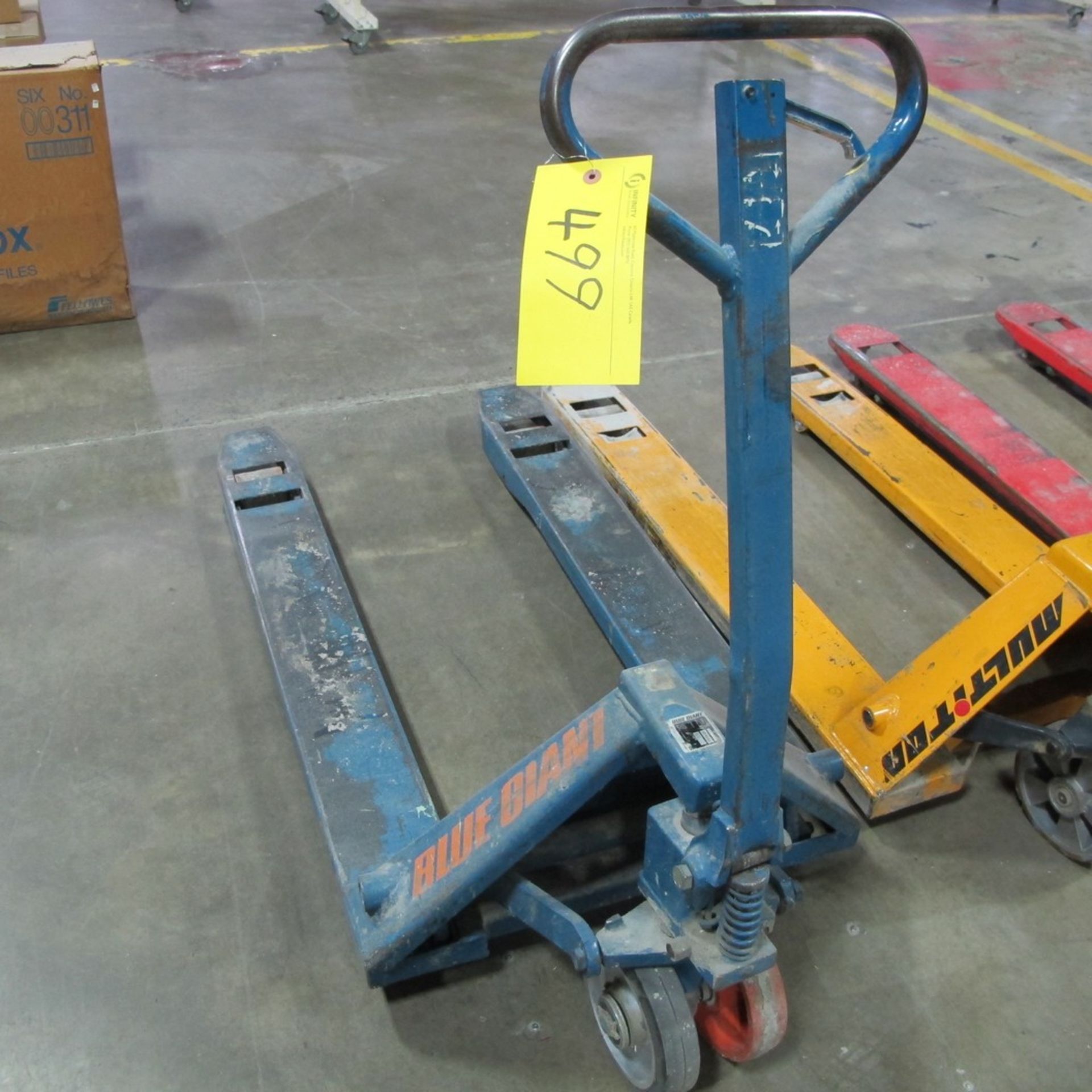 BLUE GIANT 5,000LB PALLET JACK (CENTER WEST PLANT)