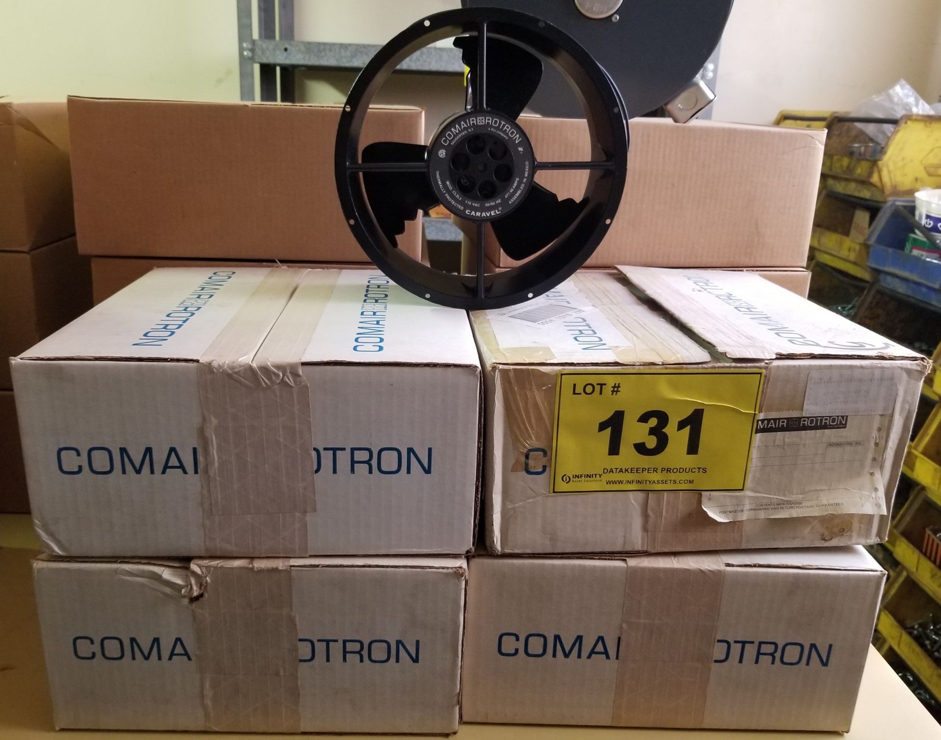 LOT - (4) COMAIR ROTRON, CL2L3, 115VAC, EXHAUST FANS (NEW)