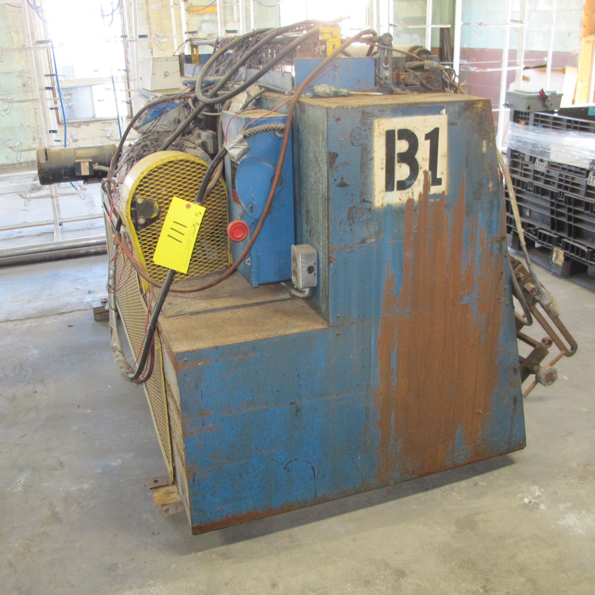 YARN BEAMING MACHINE/WARPER, 54" DRUM, CONTROL PANELS - Image 2 of 5