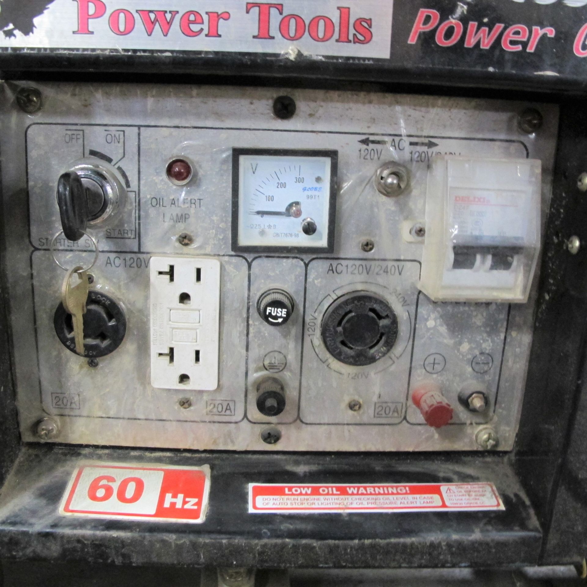 EAGLE POWER TOOL E65DRE AIR COOLED DIESEL POWER GENERATOR - Image 2 of 4