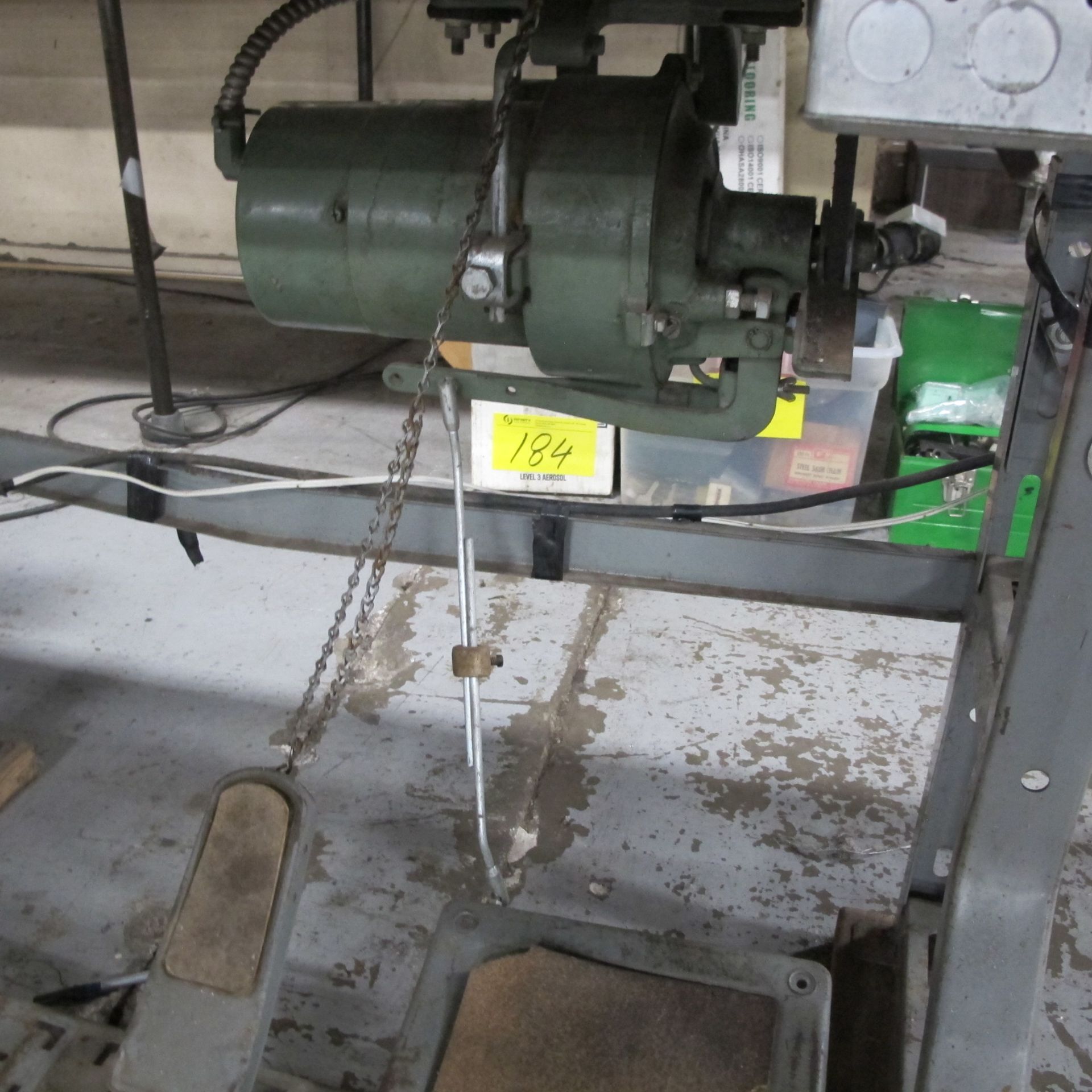 BENZ SERGER MACHINE, SINGLE NEEDLE, S/N 69108 - Image 2 of 2