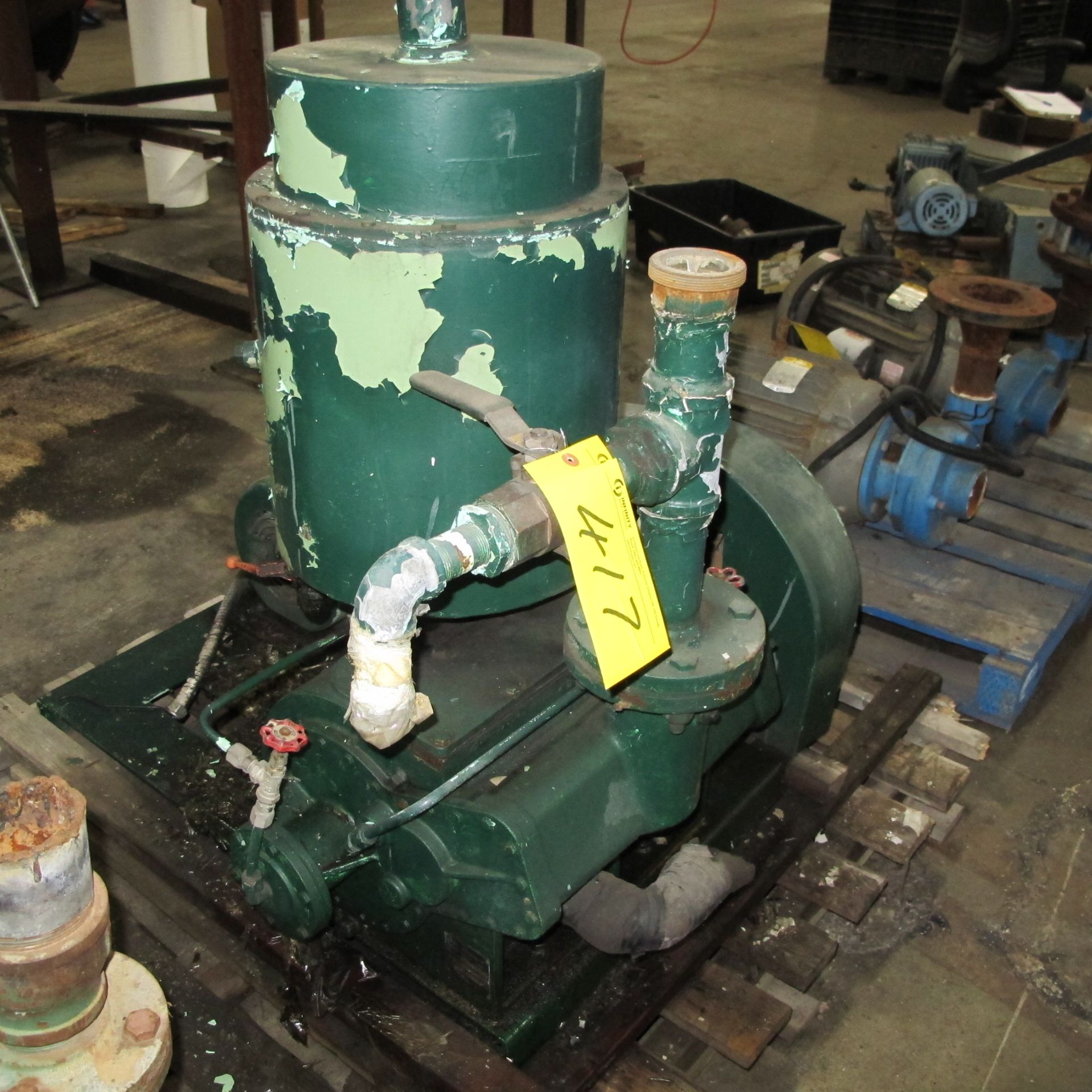 LOT OF (3) ARMSTRONG PUMPS W/ MOTORS, 15HP, 7.5HP, 7.5HP - Image 2 of 2
