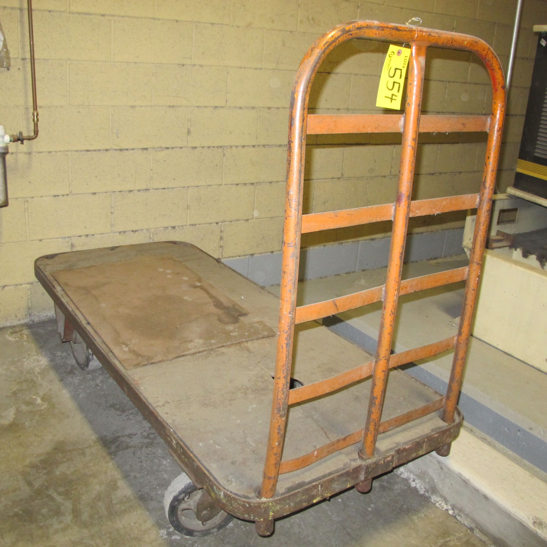 LOT OF (2) CARTS, ELECTRICAL AND ALUMINUM (NO CONTENTS) (NORTH PLANT, MACHINE SHOP ENTRANCE) - Image 2 of 2