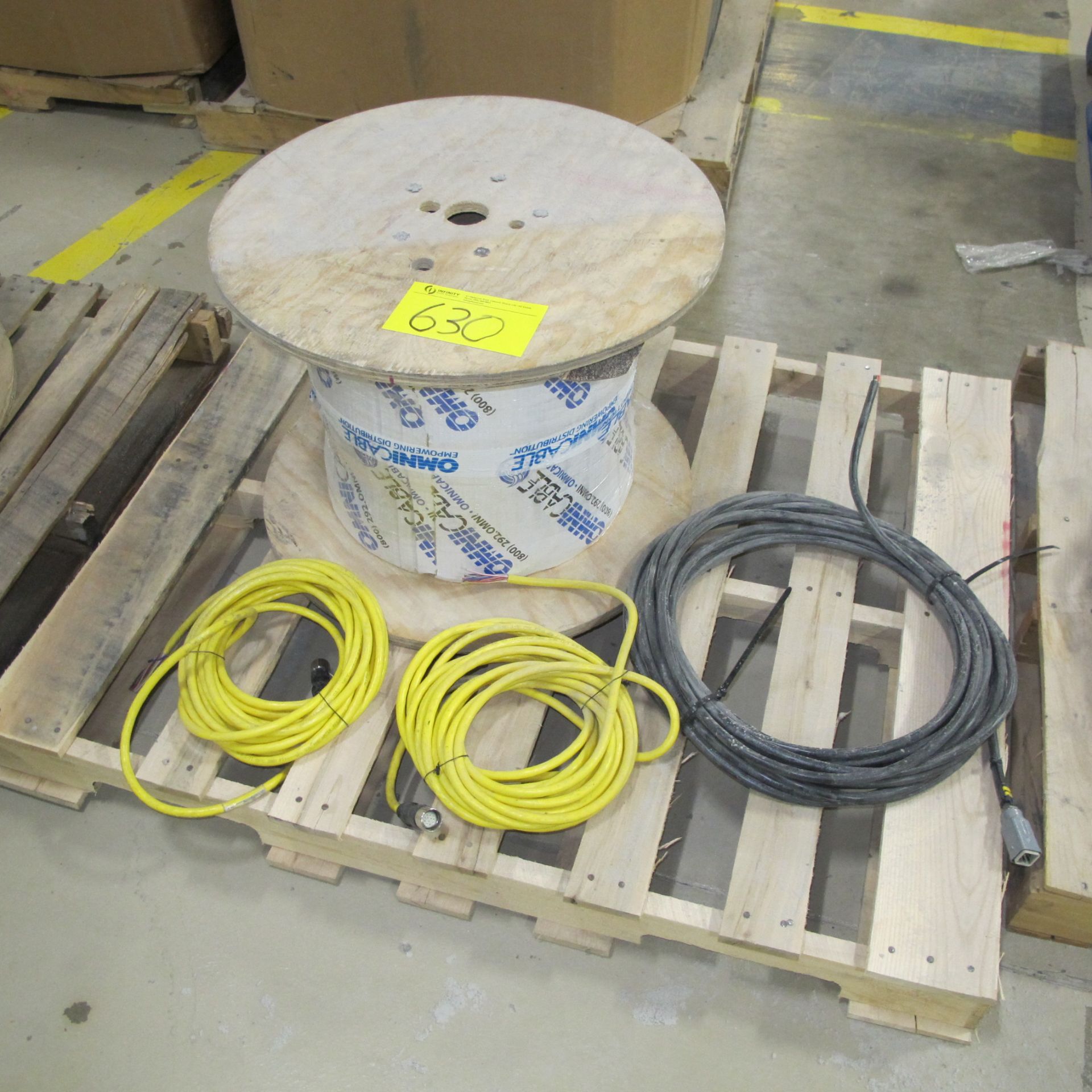 LOT OF (5) PALLETS W/ SPOOLS OF WIRE (WEST CENTER PLANT) - Image 5 of 6