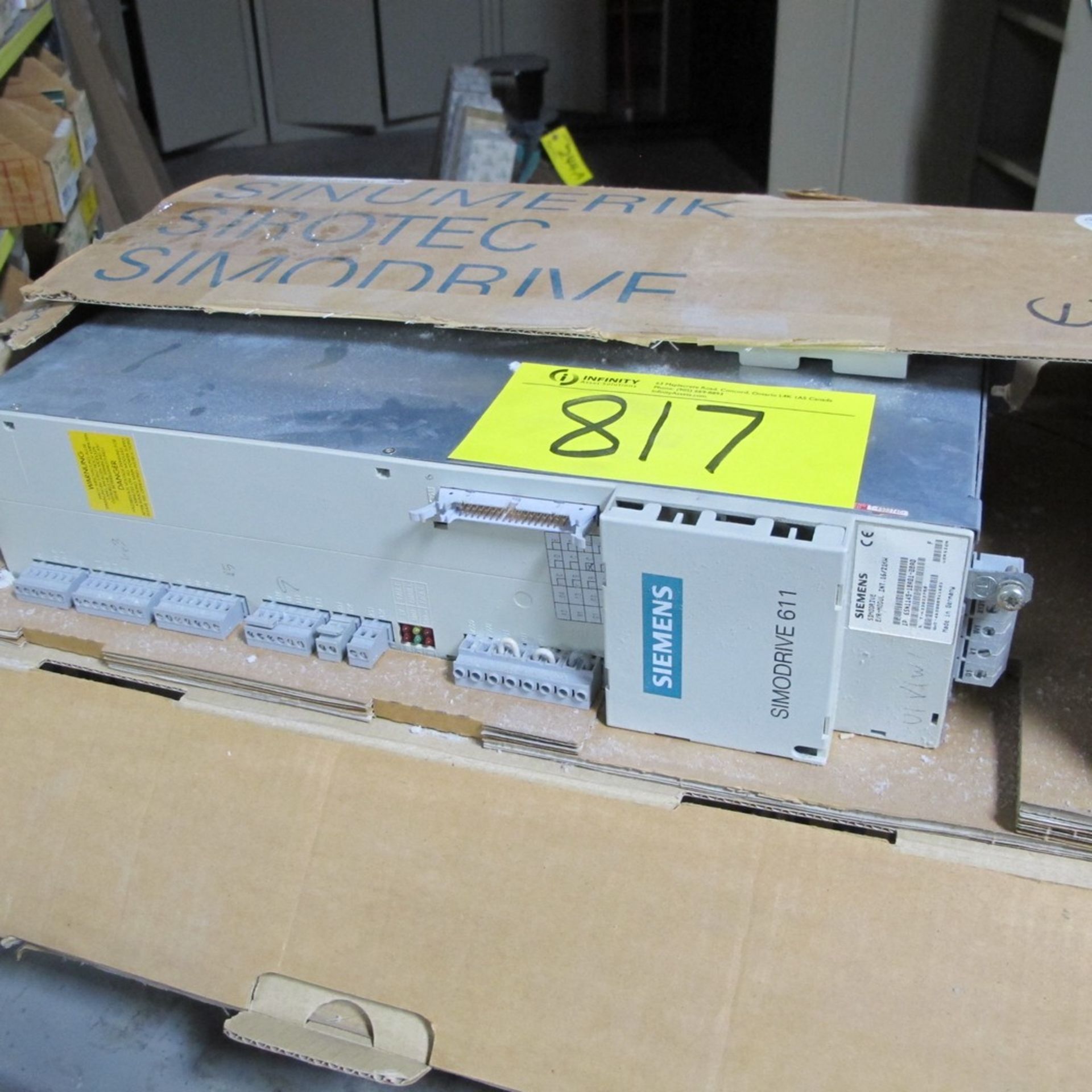 SIEMENS SIMO DRIVE 611 16/21KW E/R-MODUL (NORTH CENTER PLANT, UPPER FLOOR)