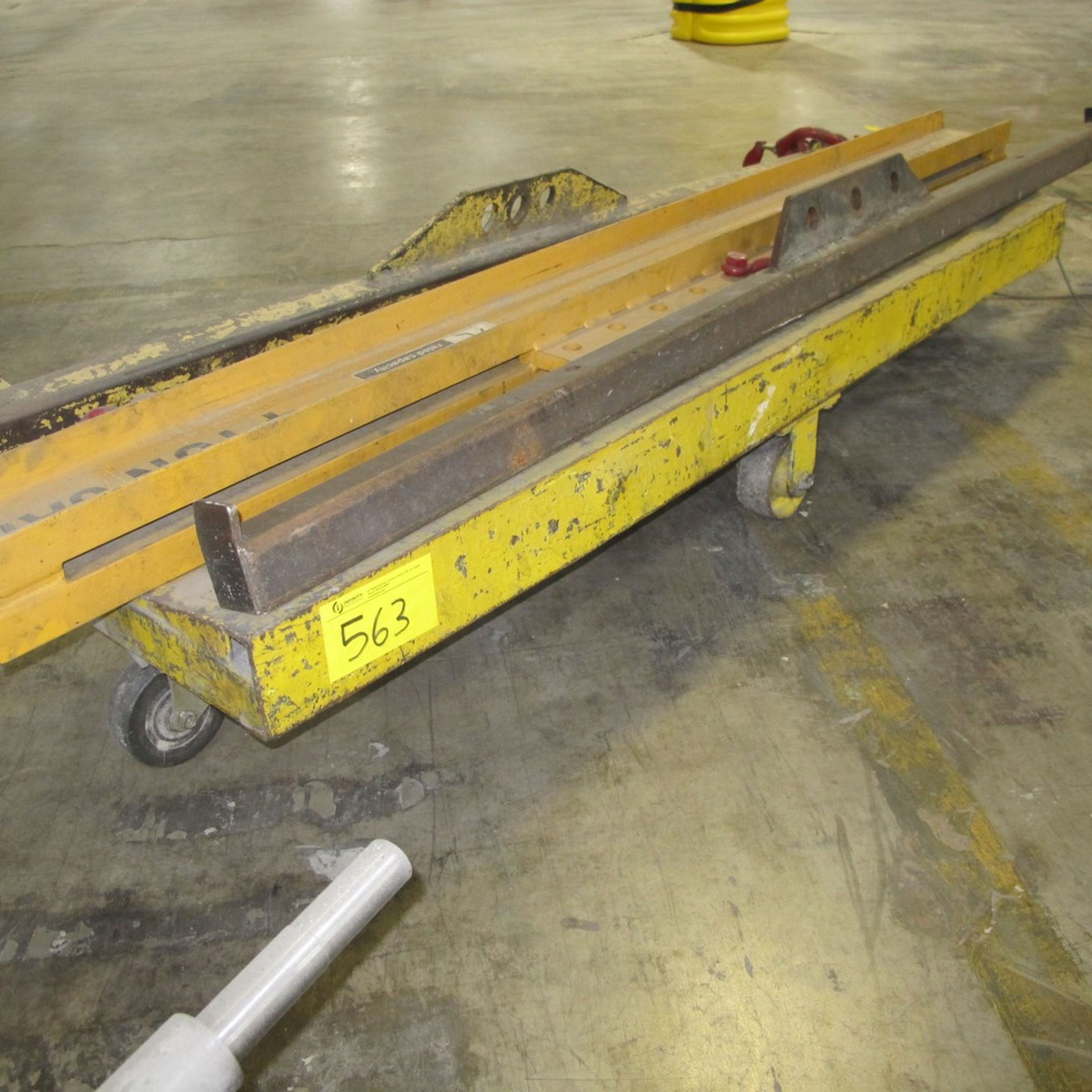 ROLL TRANSFER CART APPROX. 7'L X 24"W (NO CONTENTS) (EAST CENTER PLANT)