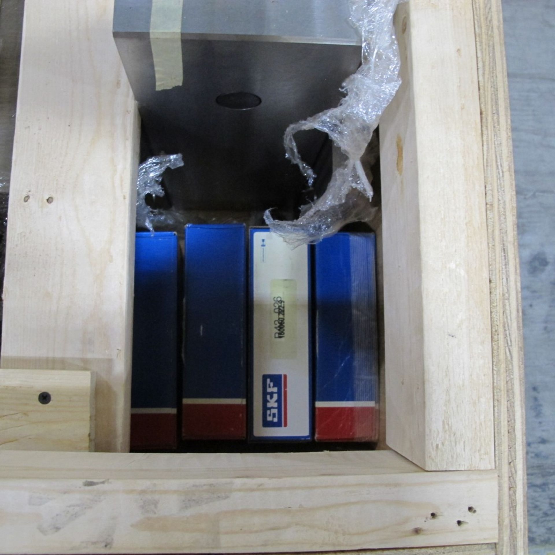 CASE/CRATE OF (4) EMBOSSER BLOCKS W/ BEARINGS (WEST CENTER PLANT) - Image 2 of 3