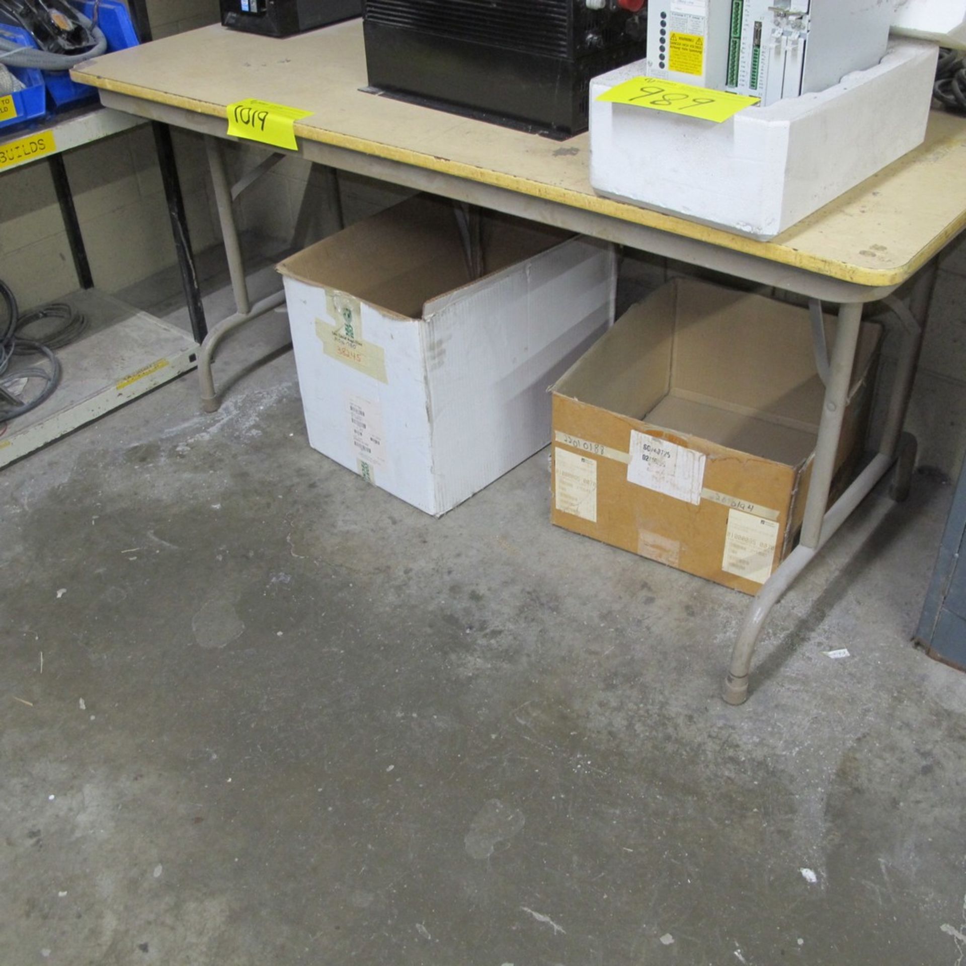 ALL REMAINING FURNITURE IN ELECTRICAL SHOP INCLUDING (4) FILE CABINETS, (2) SHELVING UNITS, (2) - Image 4 of 6