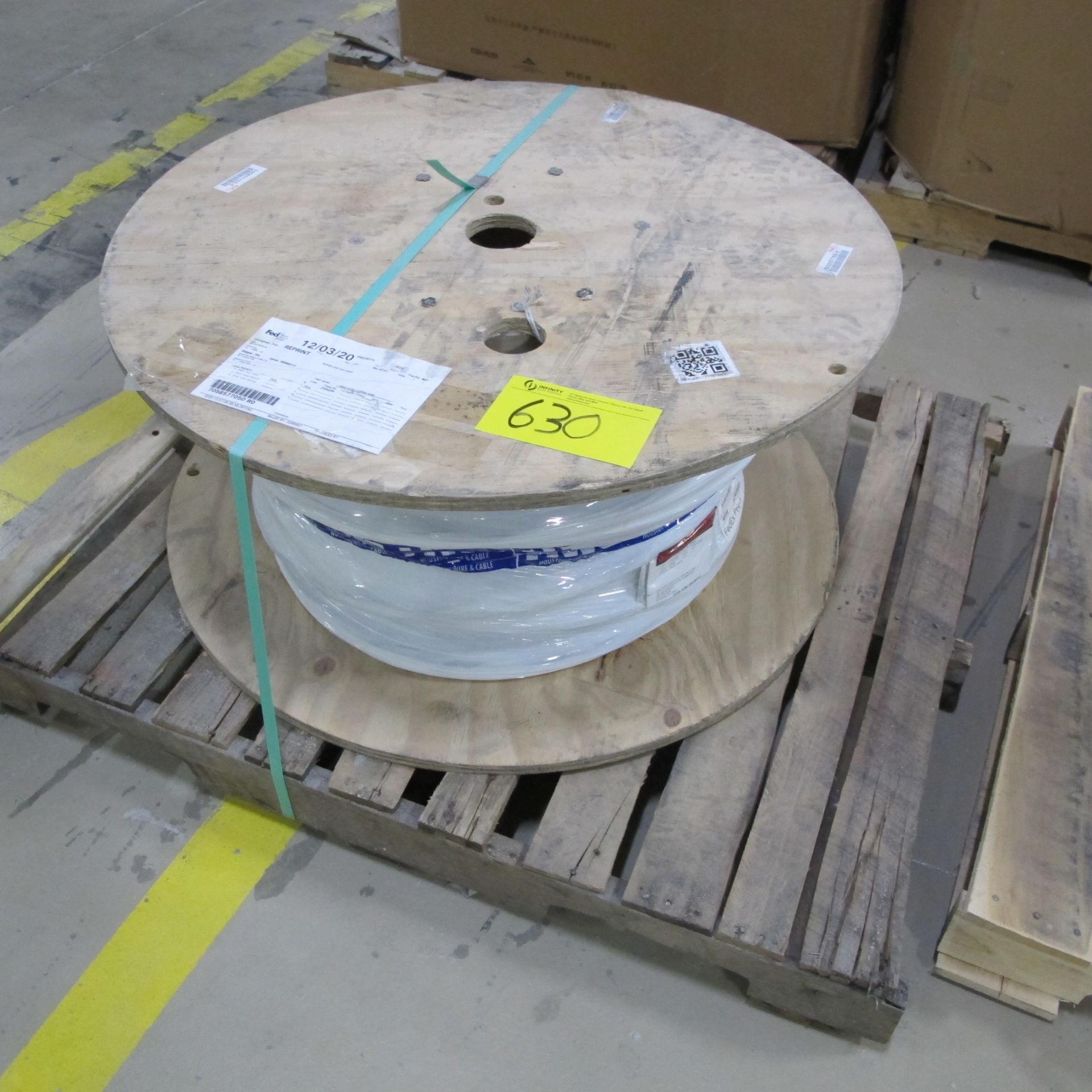 LOT OF (5) PALLETS W/ SPOOLS OF WIRE (WEST CENTER PLANT) - Image 6 of 6