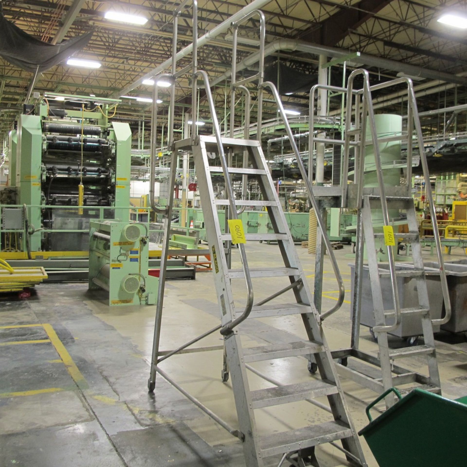 ALACO 9-STEP PORTABLE WAREHOUSE STAIRCASE (NORTH CENTER PLANT)